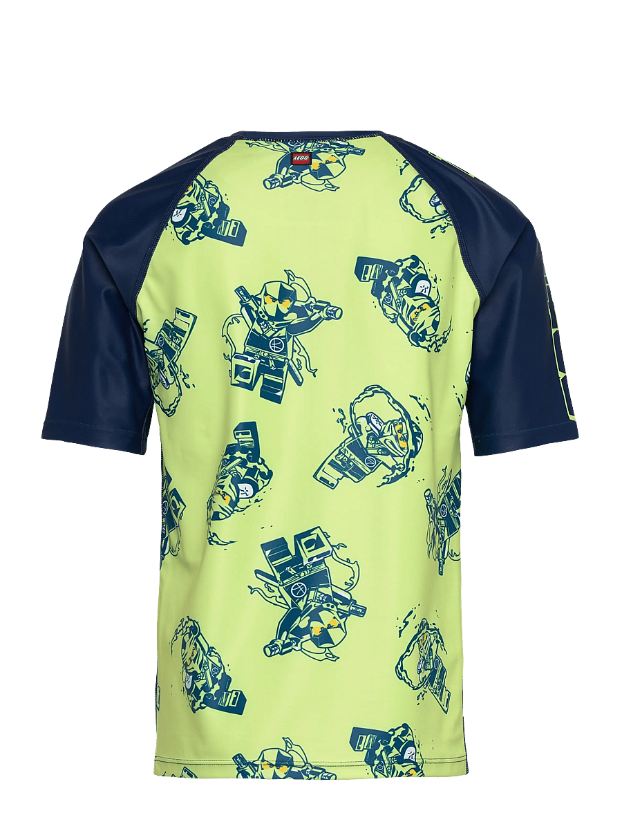 Lego Wear - LEGO® NINJAGO® Swim T-Shirt S/S - LWAGAN 301 - bade-oberteile - green - 1