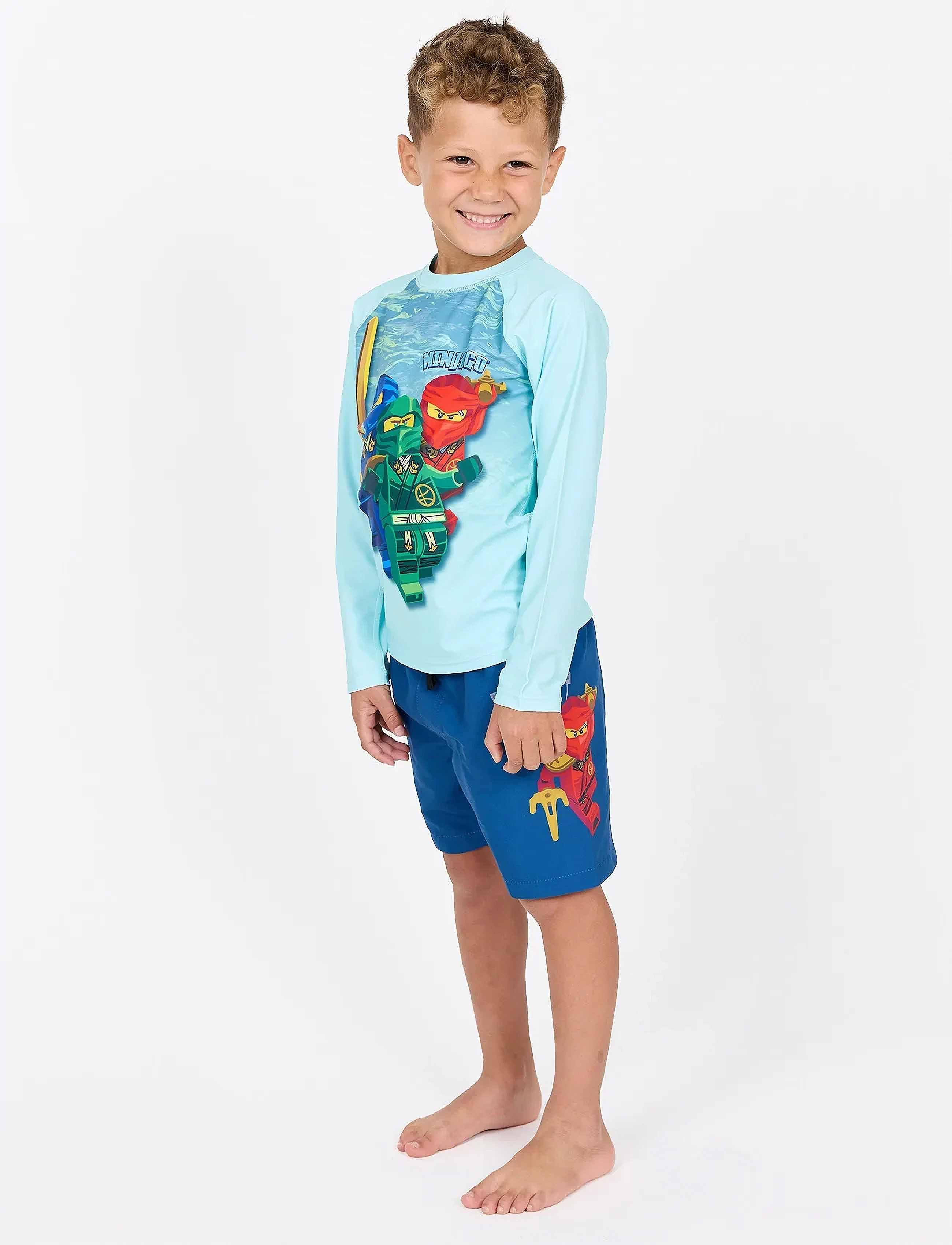 Lego Wear - LEGO® NINJAGO® Swim Shorts - LWAGAN 304 - dark blue - 0
