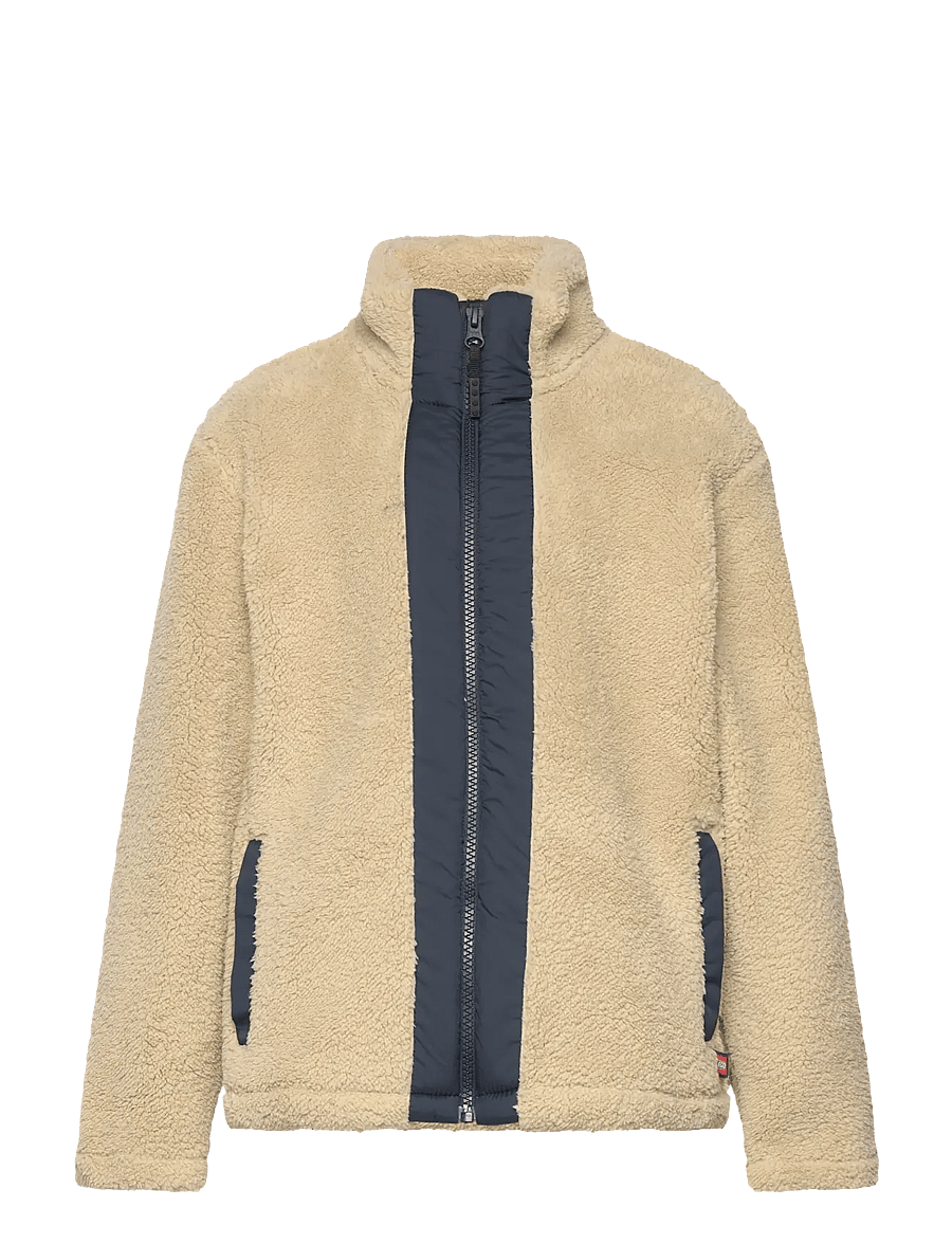 Lego Wear - LWSAKU 206 - TEDDY JACKET - fleecejacken - beige - 0