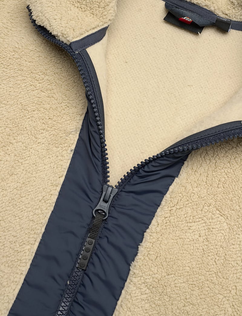 LEGO kidswear - LWSAKU 206 - TEDDY JACKET - fleecejacken - beige - 2