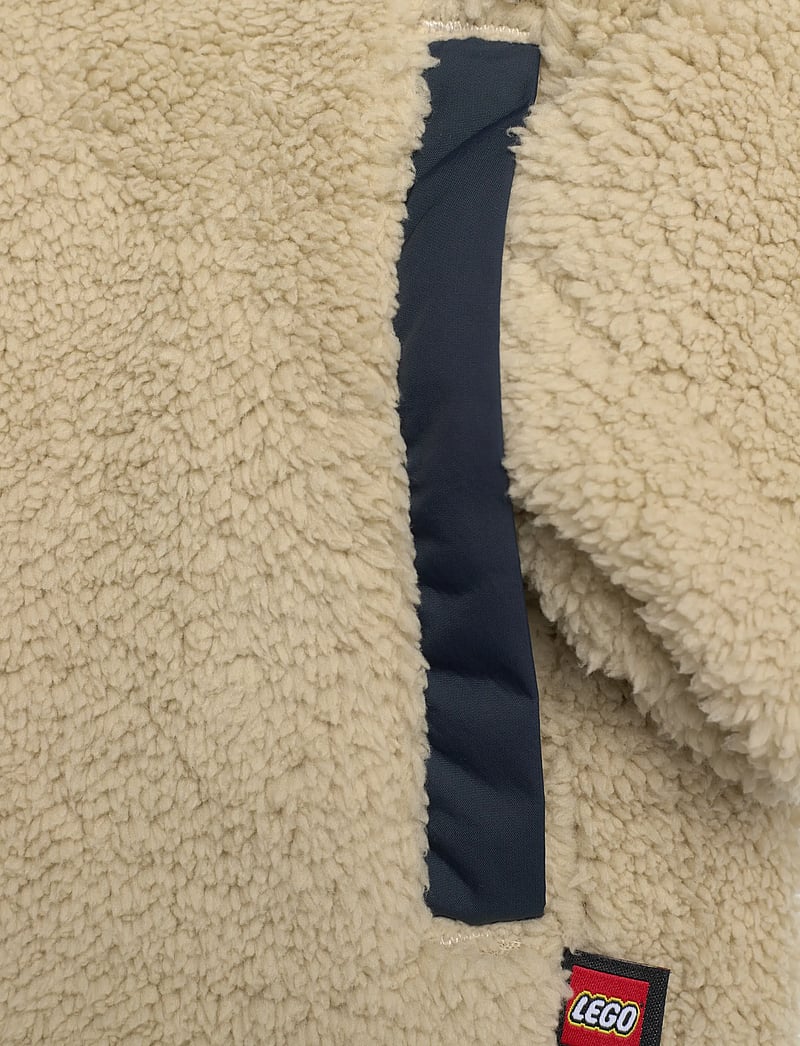 LEGO kidswear - LWSAKU 206 - TEDDY JACKET - fleecejacken - beige - 3