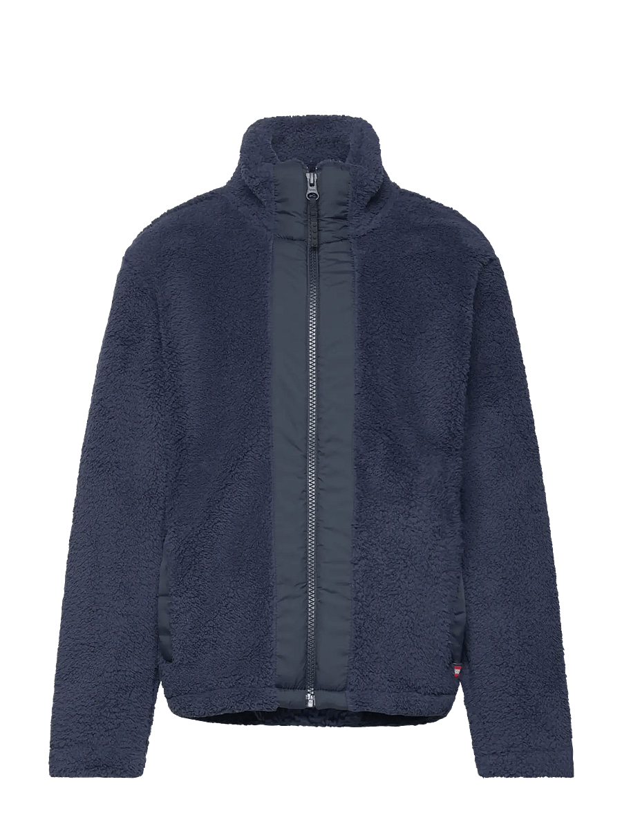Lego Wear - LWSAKU 206 - TEDDY JACKET - fleecejacken - navy w. grey - 0