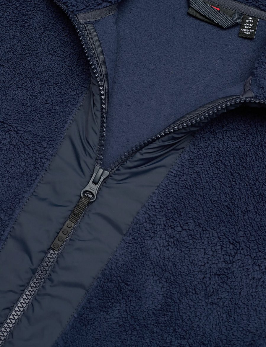 Lego Wear - LWSAKU 206 - TEDDY JACKET - fleecejacken - navy w. grey - 2