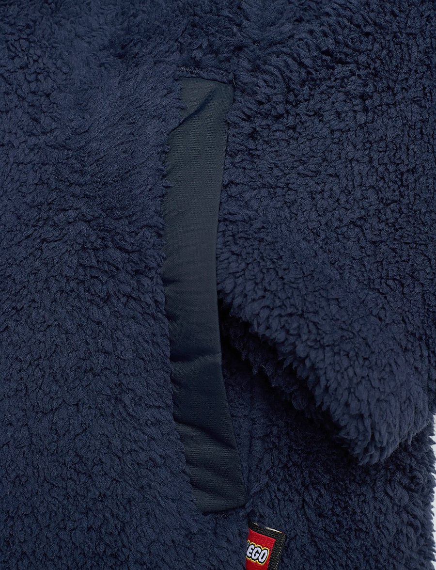 Lego Wear - LWSAKU 206 - TEDDY JACKET - fleecejacken - navy w. grey - 3