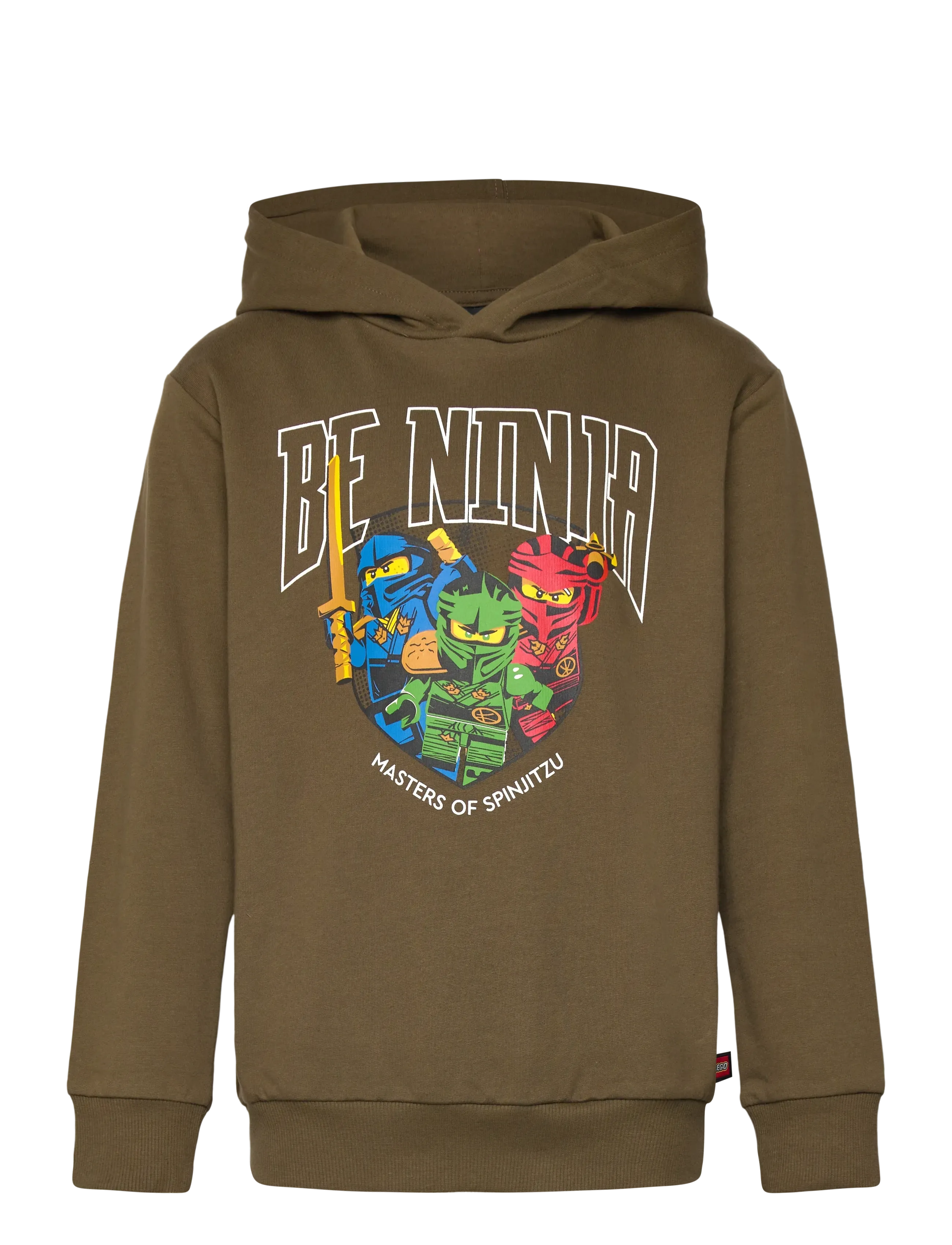 LEGO kidswear LWSAKU 601 - HOODED SWEATSHIRT - Lego Kids wear - DARK OLIVE / green