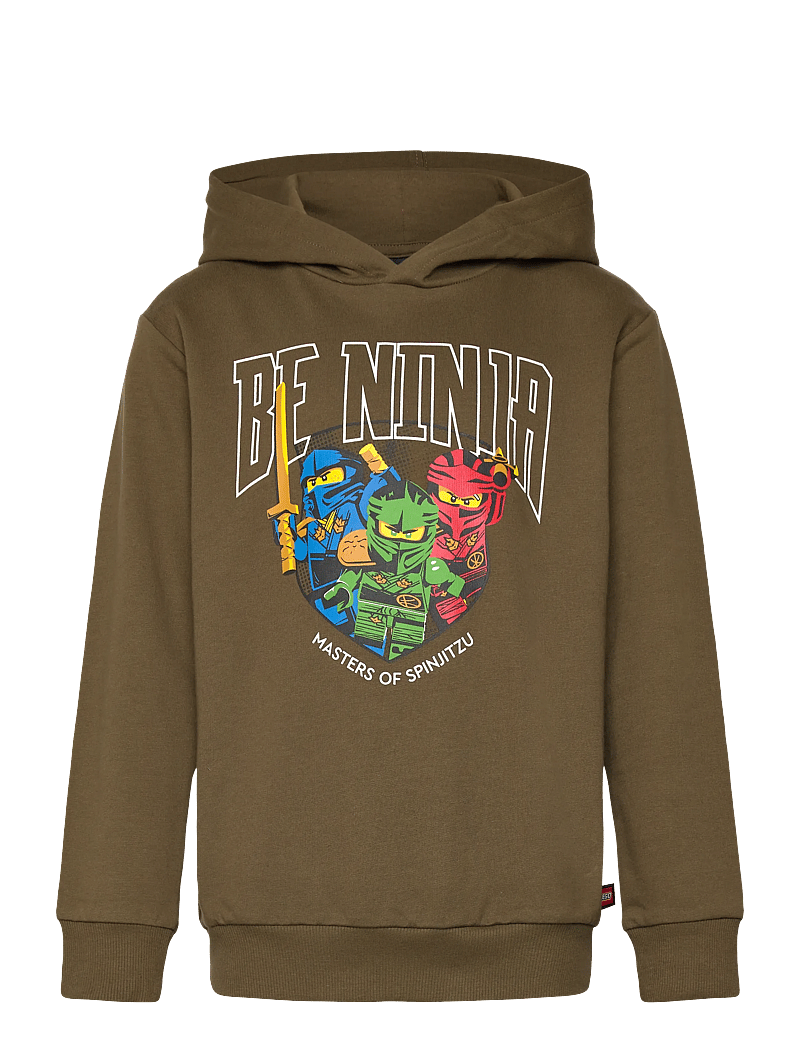 Lego Wear - LWSAKU 601 - HOODED SWEATSHIRT - kapuzenpullover - dark olive - 0