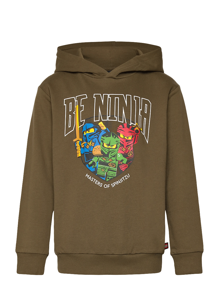 Lego Wear - LWSAKU 601 - HOODED SWEATSHIRT - kapuzenpullover - dark olive - 0