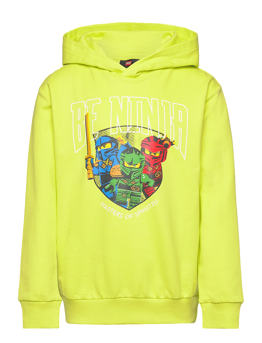 Lego Wear - LWSAKU 601 - HOODED SWEATSHIRT - lime green - 0
