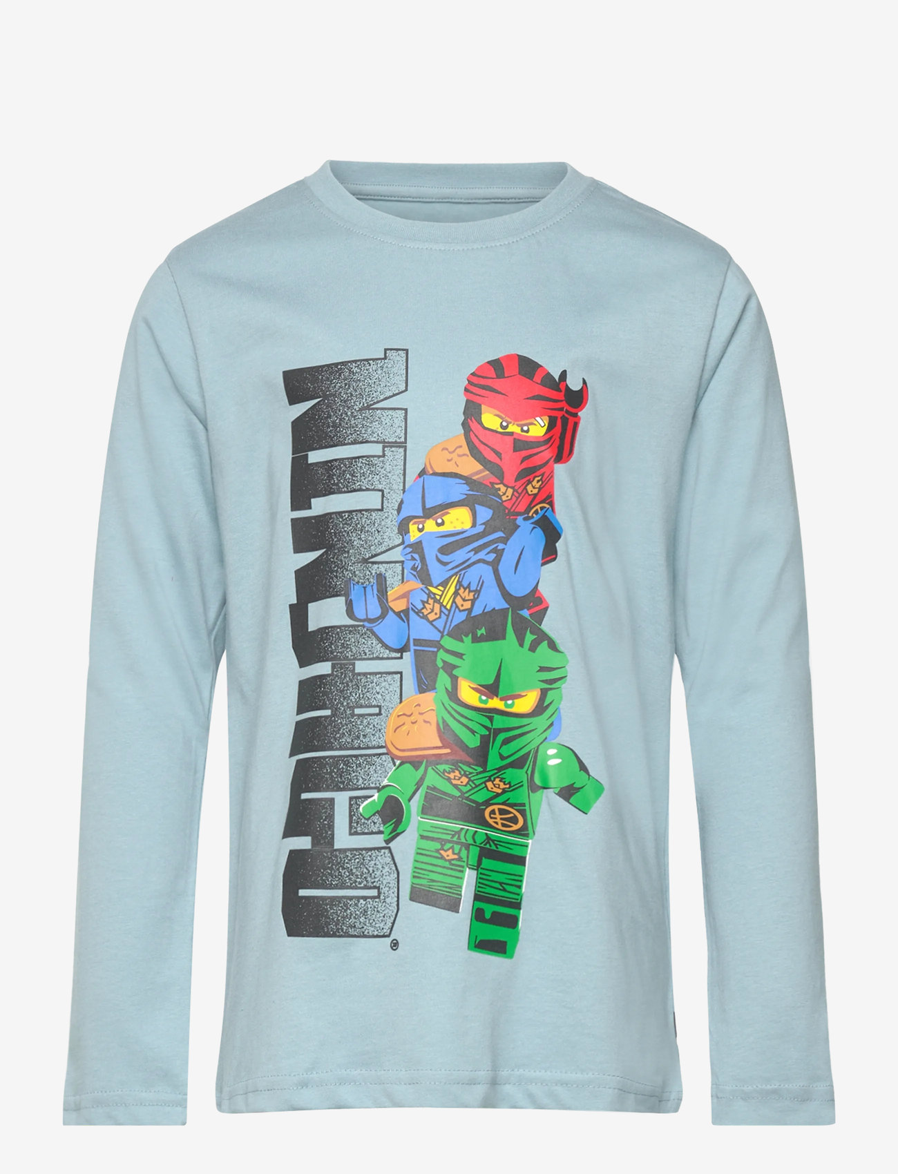 LEGO kidswear - LWTAFFY 603 - T-SHIRT L/S - långärmade t-shirts - light dusty blue - 0