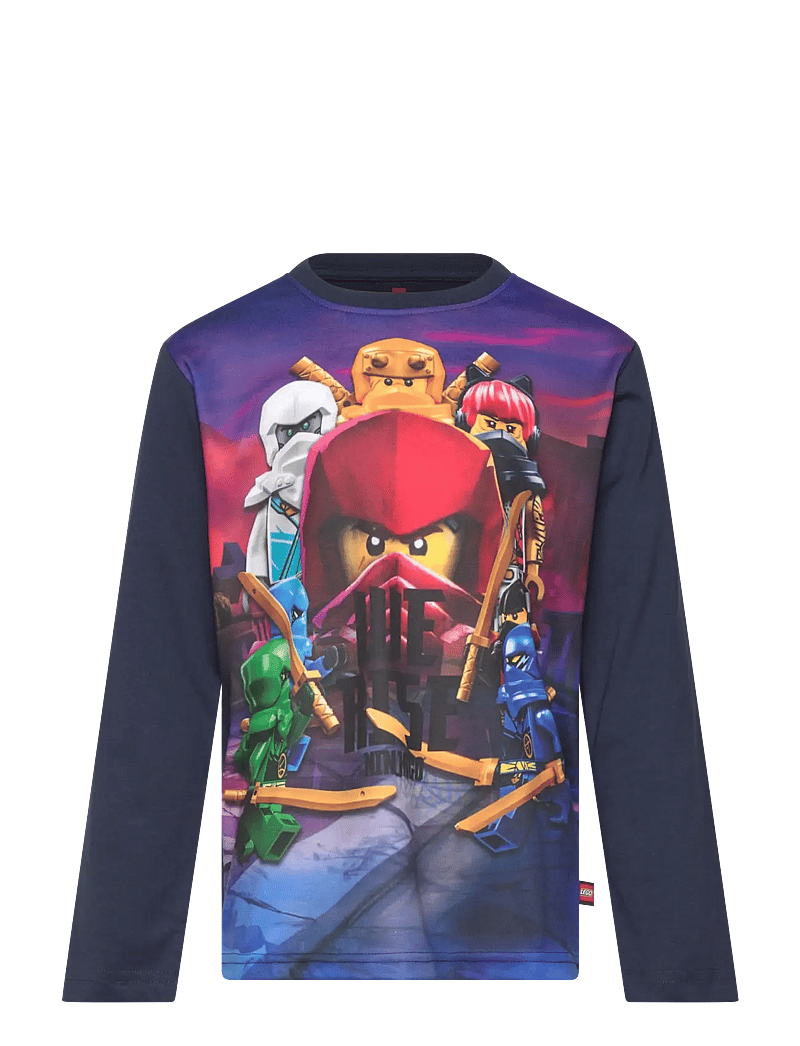 LEGO kidswear - LWTAFFY 613 - T-SHIRT L/S - långärmade t-shirts - dark navy - 0