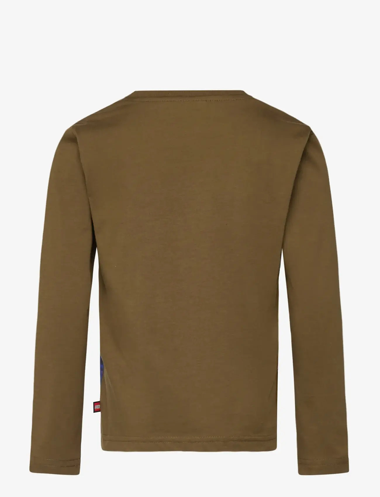 LEGO kidswear - LWTAFFY 613 - T-SHIRT L/S - långärmade t-shirts - dark olive - 1