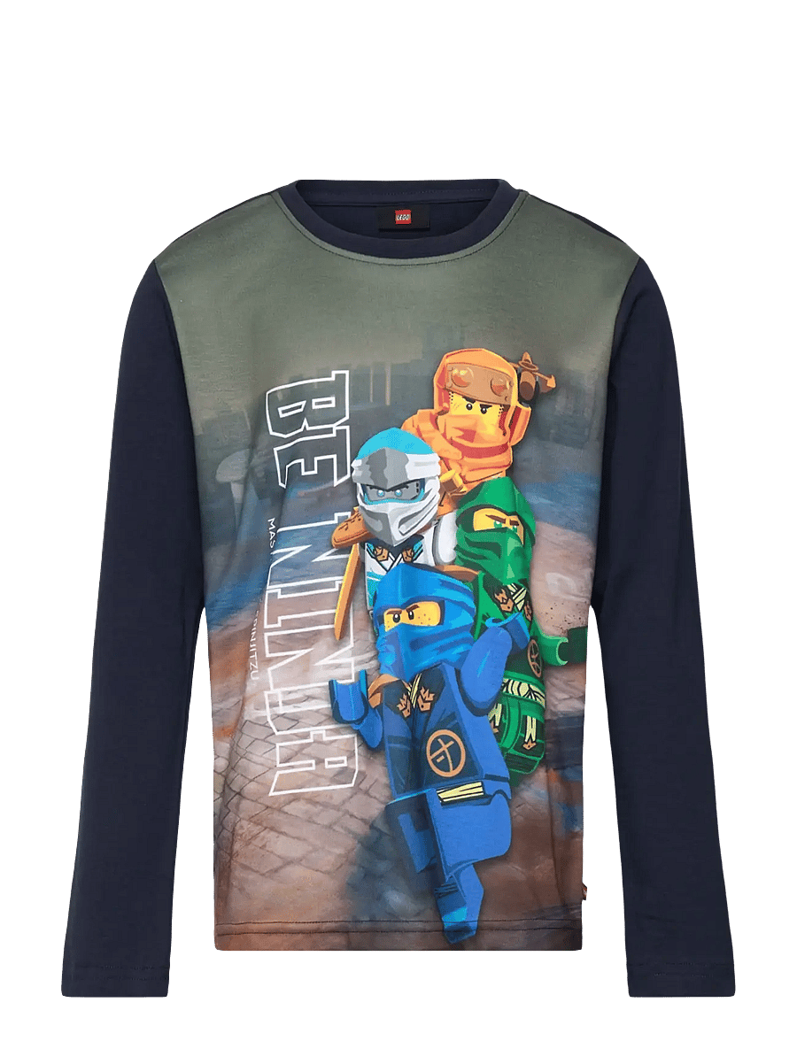 Lego Wear - LWTAFFY 608 - T-SHIRT L/S. - pikkade varrukatega t-särgid - dark navy - 0