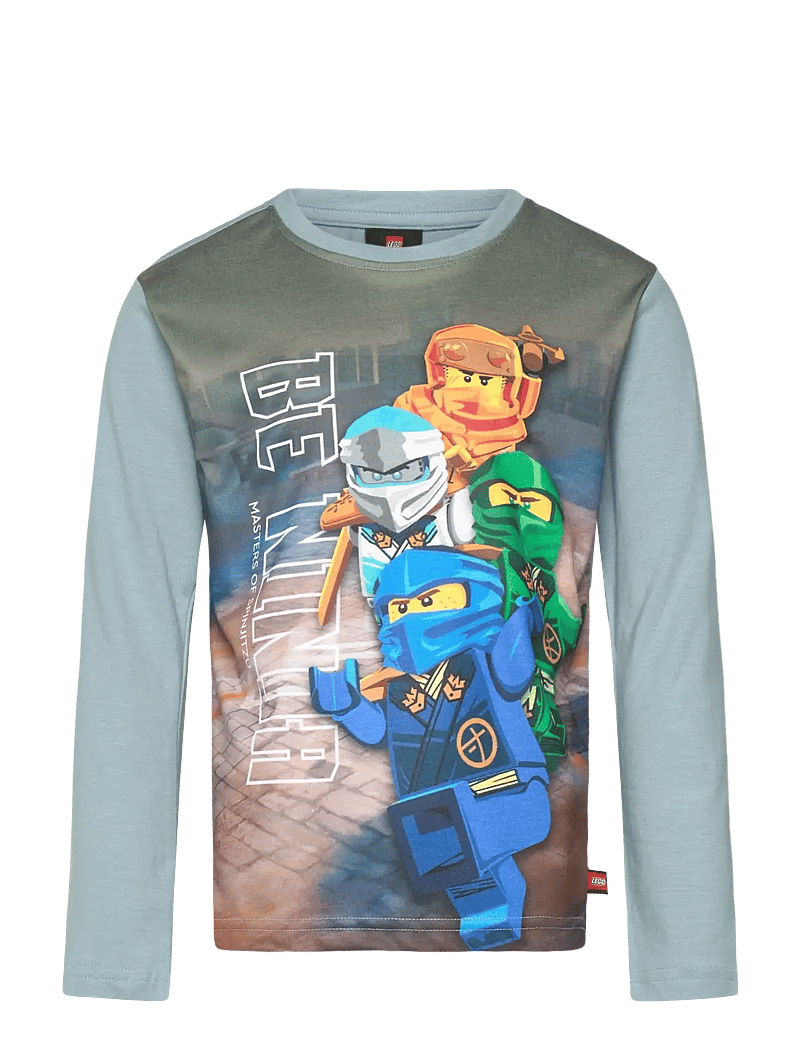 Lego Wear - LWTAFFY 608 - T-SHIRT L/S. - t-shirts à manches longues - light dusty blue - 0