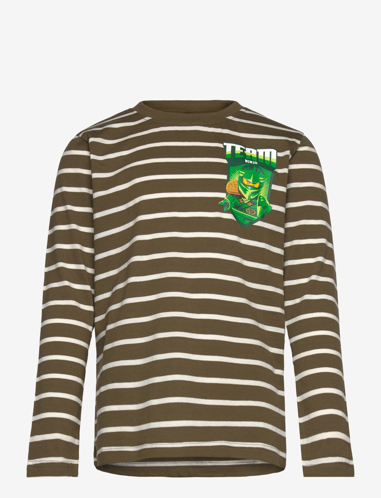 LEGO kidswear - LWTAFFY 602 - T-SHIRT L/S - långärmade t-shirts - dark olive - 0