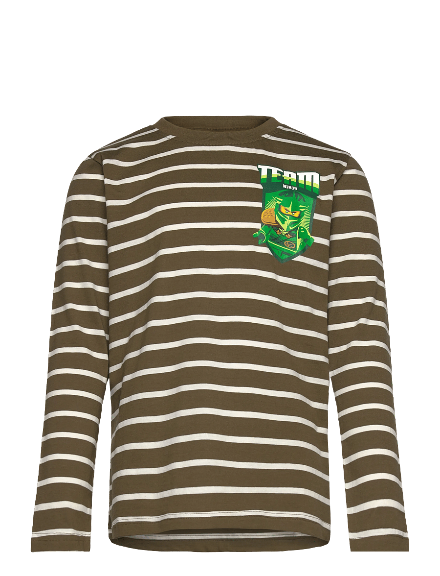 Lego Wear - LEGO® NINJAGO® T-Shirt L/S - LWTAFFY 602 - dark olive - 0