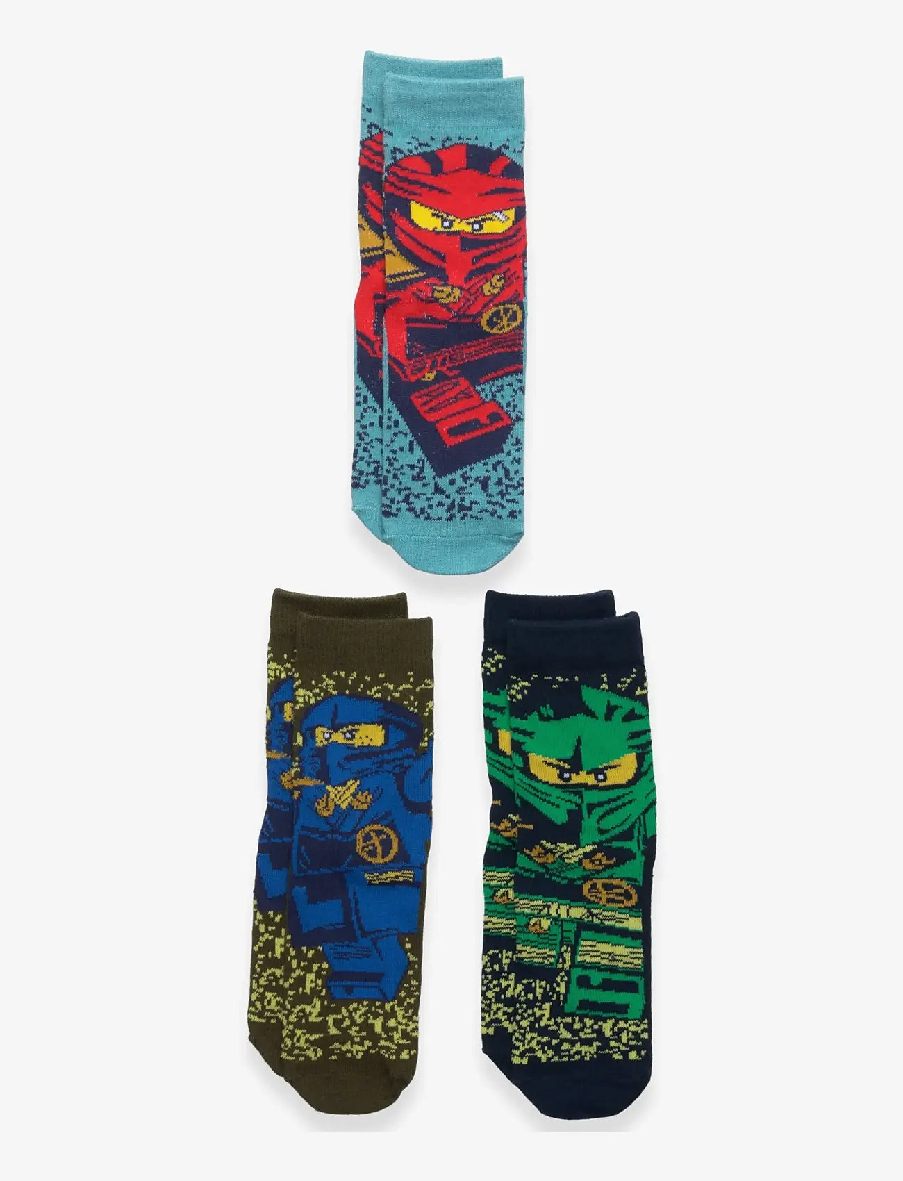 LEGO kidswear - LWAGAN 605 - 3-PACK SOCKS - strømper - dark navy - 0