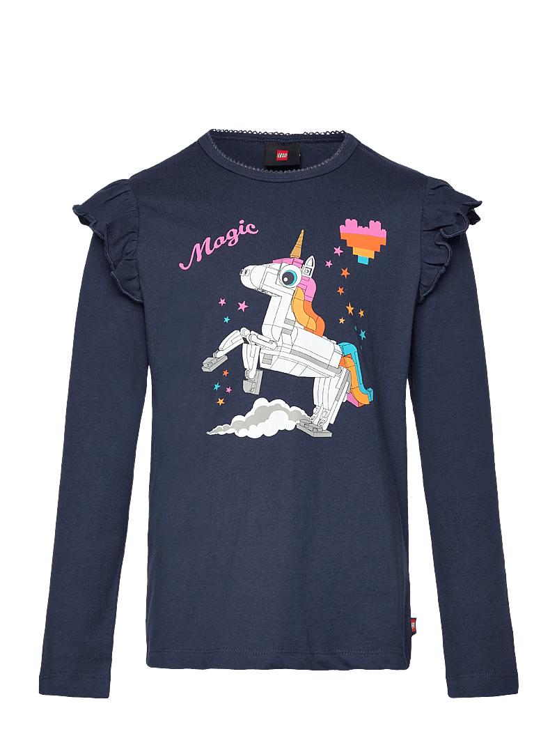 LEGO kidswear - LWTAJA 700 - T-SHIRT L/S - langärmelig - dark navy - 0
