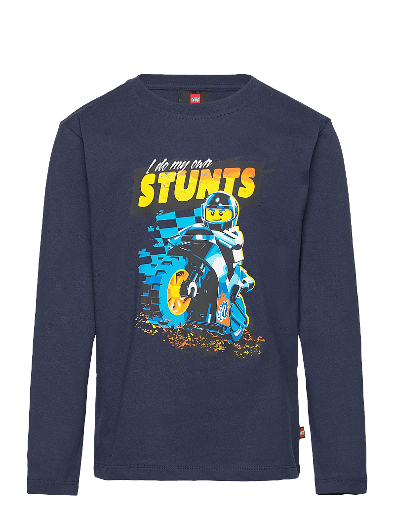 LEGO kidswear - LWTAFFY 615 - T-SHIRT L/S - langärmelig - dark navy - 0