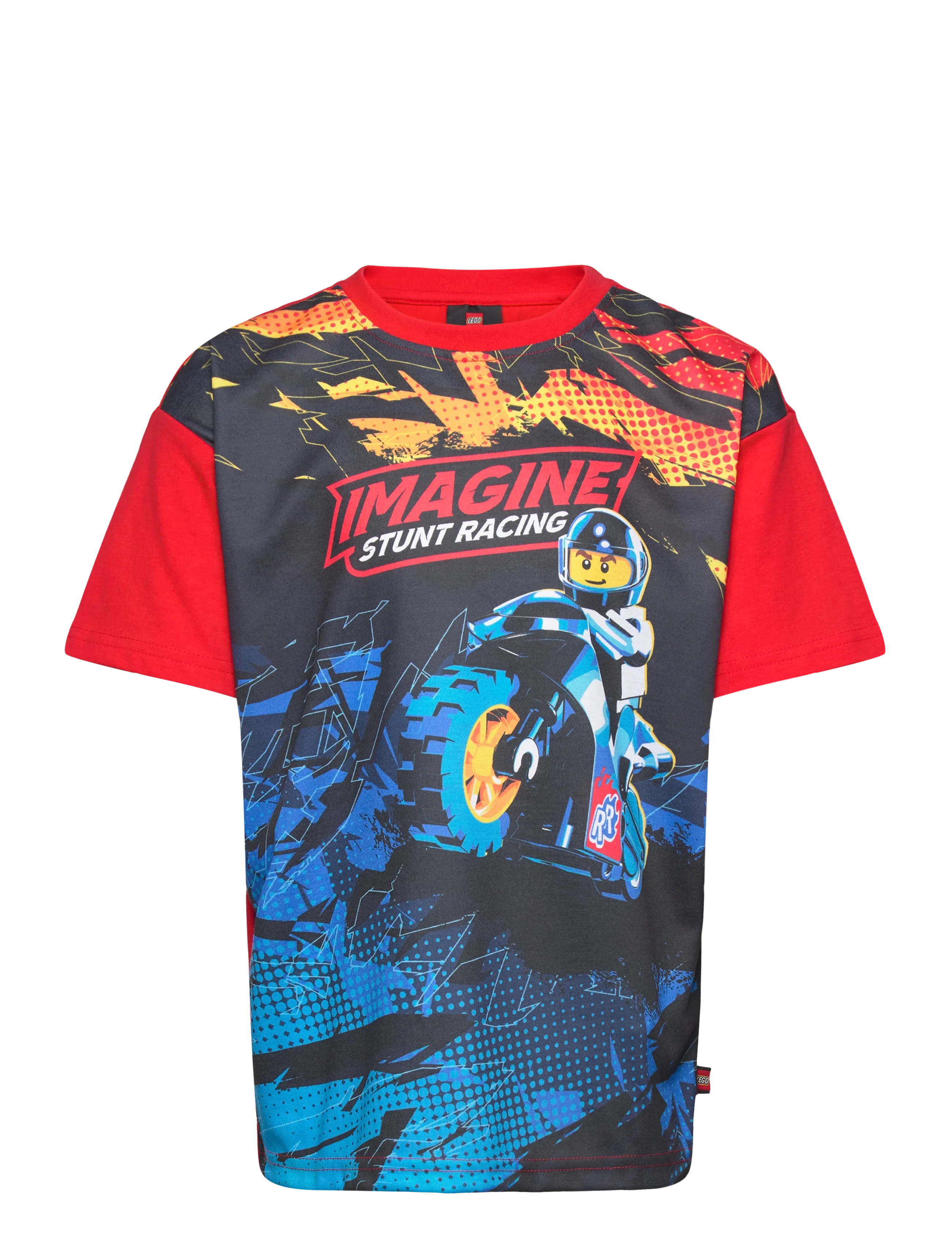 Lego Wear LWTAFFY 614 - T-SHIRT S/S - Riided - RED / red