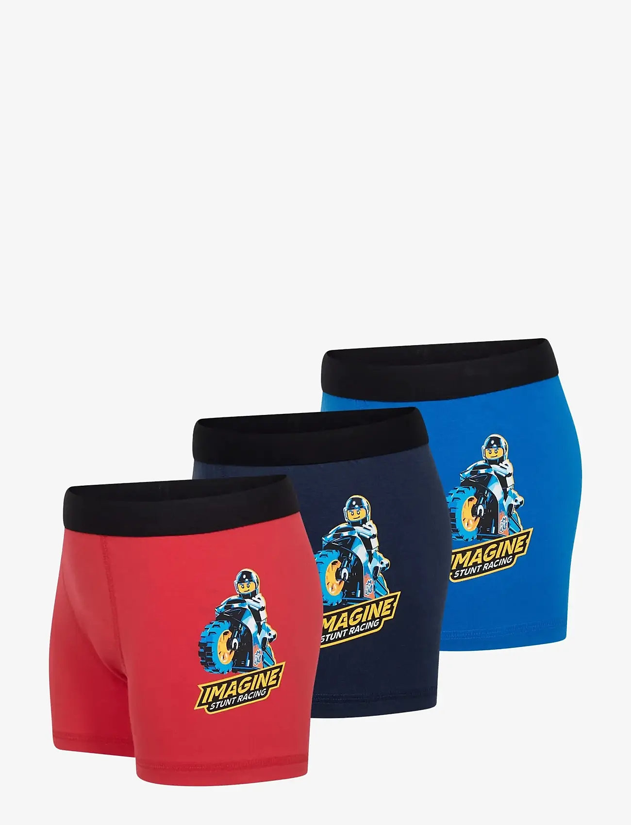 LEGO kidswear - LWAGAN 606 - 3-PACK BOXERS - underbukser - dark navy - 0
