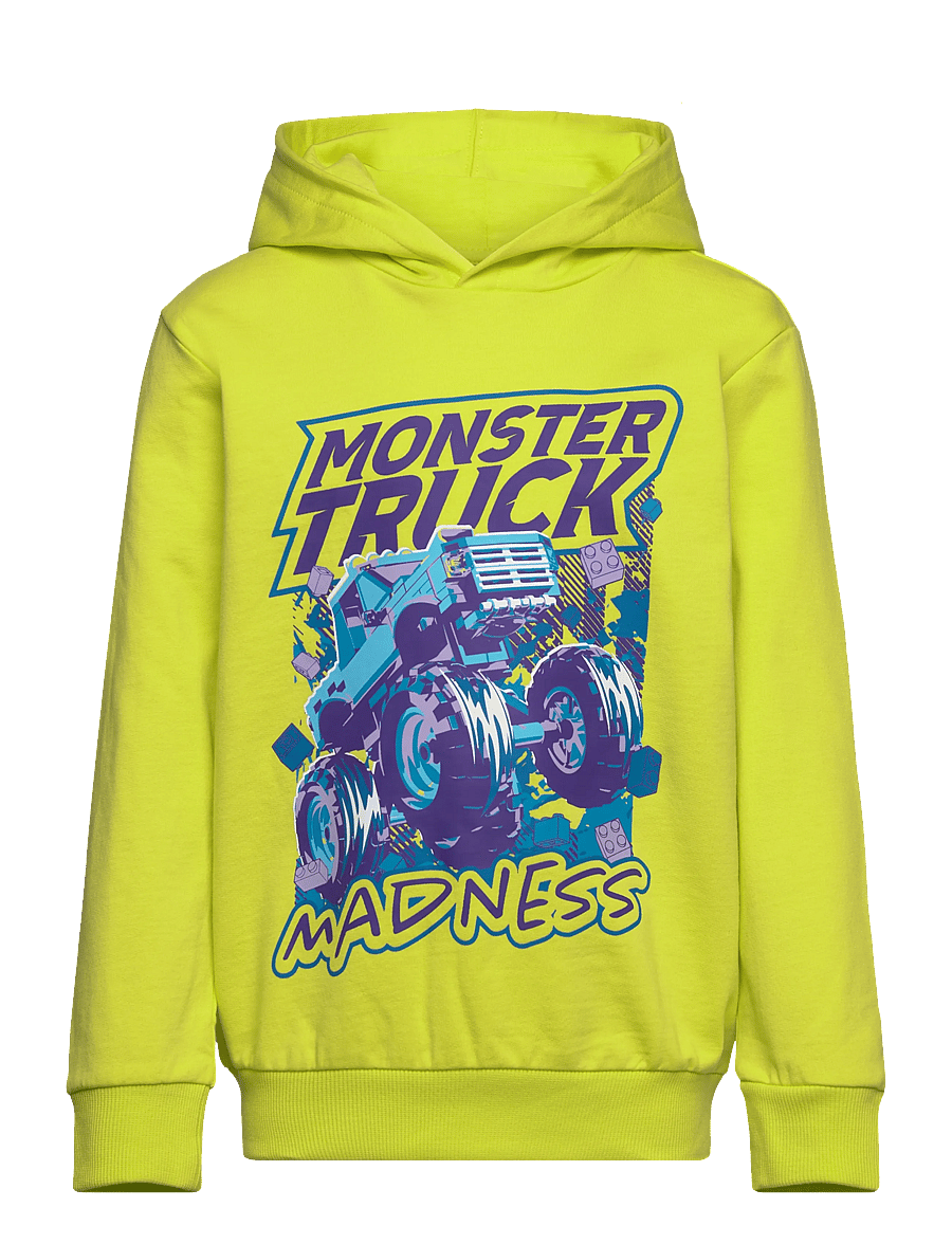 Lego Wear - LWSAKU 608 - HOODED SWEATSHIRT - lime green - 0