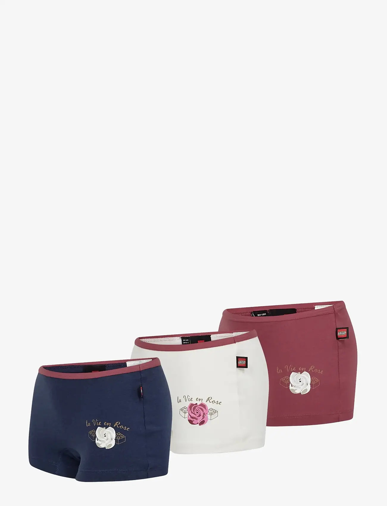 LEGO kidswear - LWAVA 600 - 3-PACK HIPSTERS - aluspüksid - earth red - 0