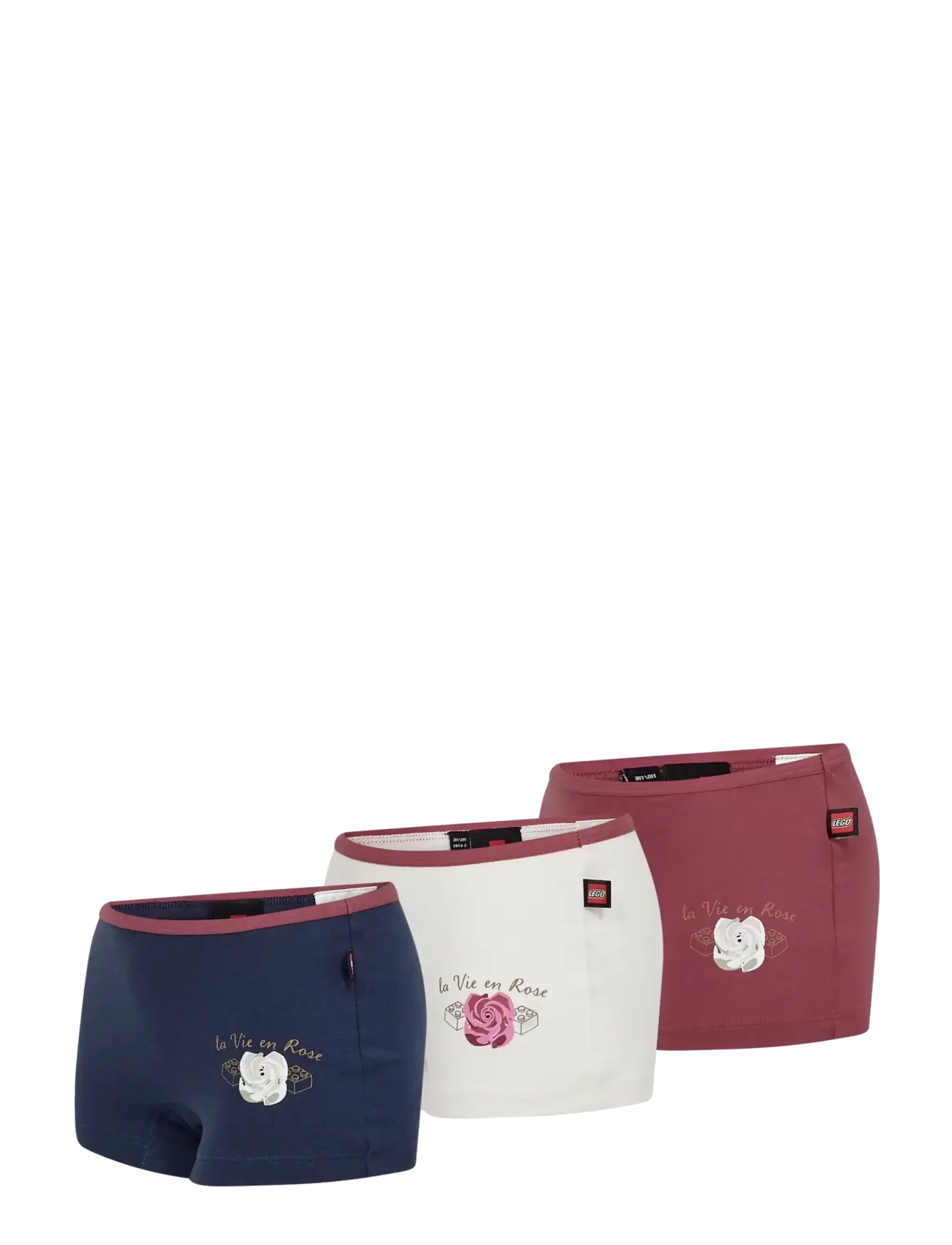 LEGO kidswear LWAVA 600 - 3-PACK HIPSTERS - Kläder - EARTH RED / red