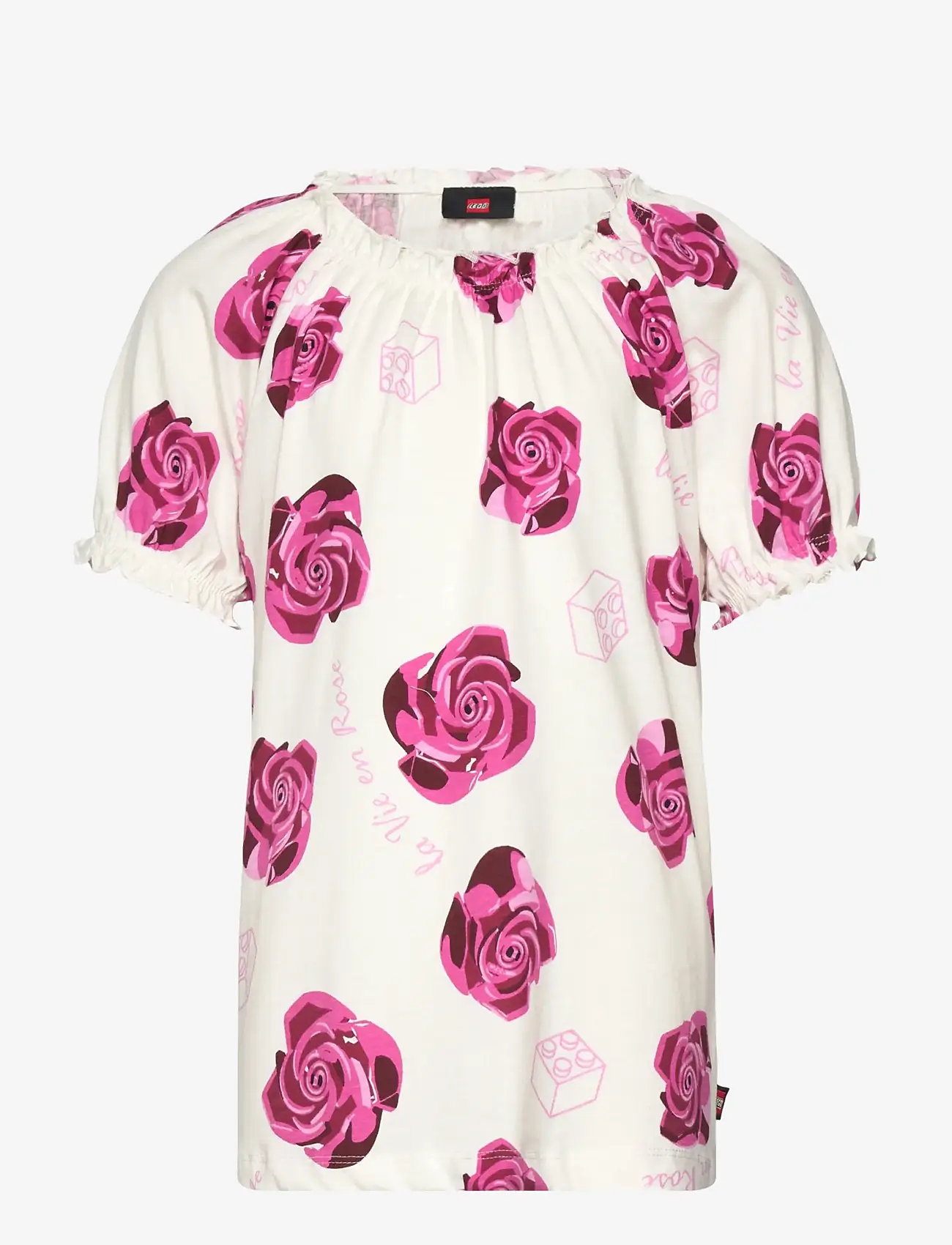 LEGO kidswear - LWTAJA 600 - T-SHIRT S/S - kortärmade skjortor - off white - 0