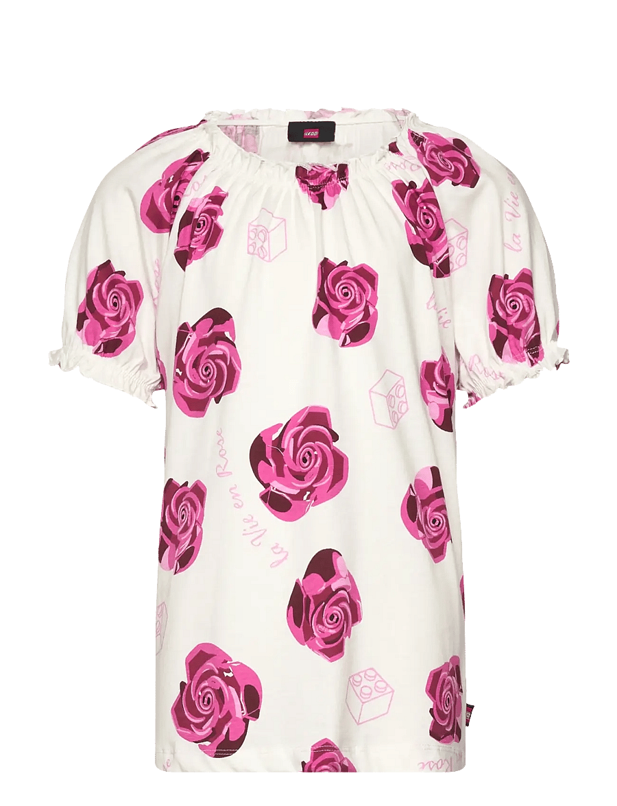 Lego Wear - LWTAJA 600 - T-SHIRT S/S - kortärmade skjortor - off white - 0