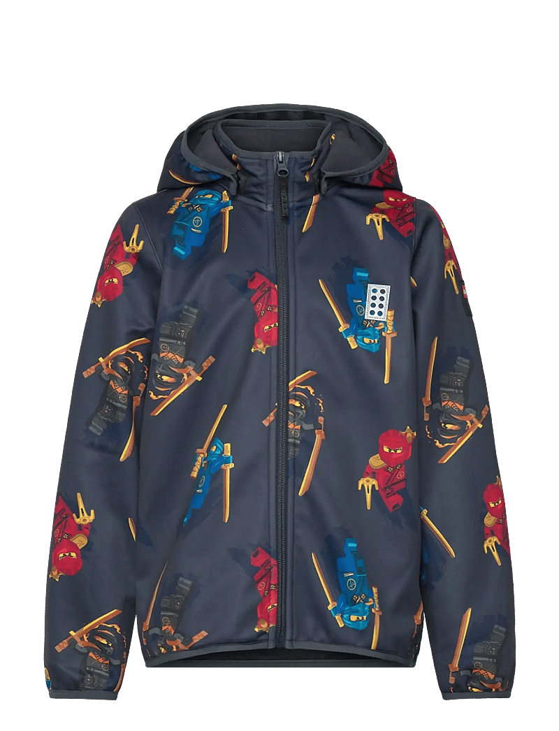 LEGO kidswear - LWSAKU 602 - SOFTSHELL JACKET - softshell-jacken - dark grey - 0