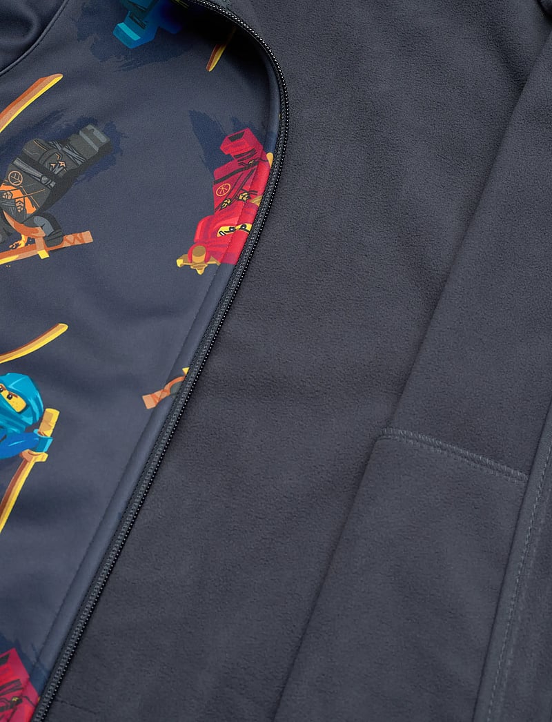 LEGO kidswear - LWSAKU 602 - SOFTSHELL JACKET - softshell-jacken - dark grey - 4