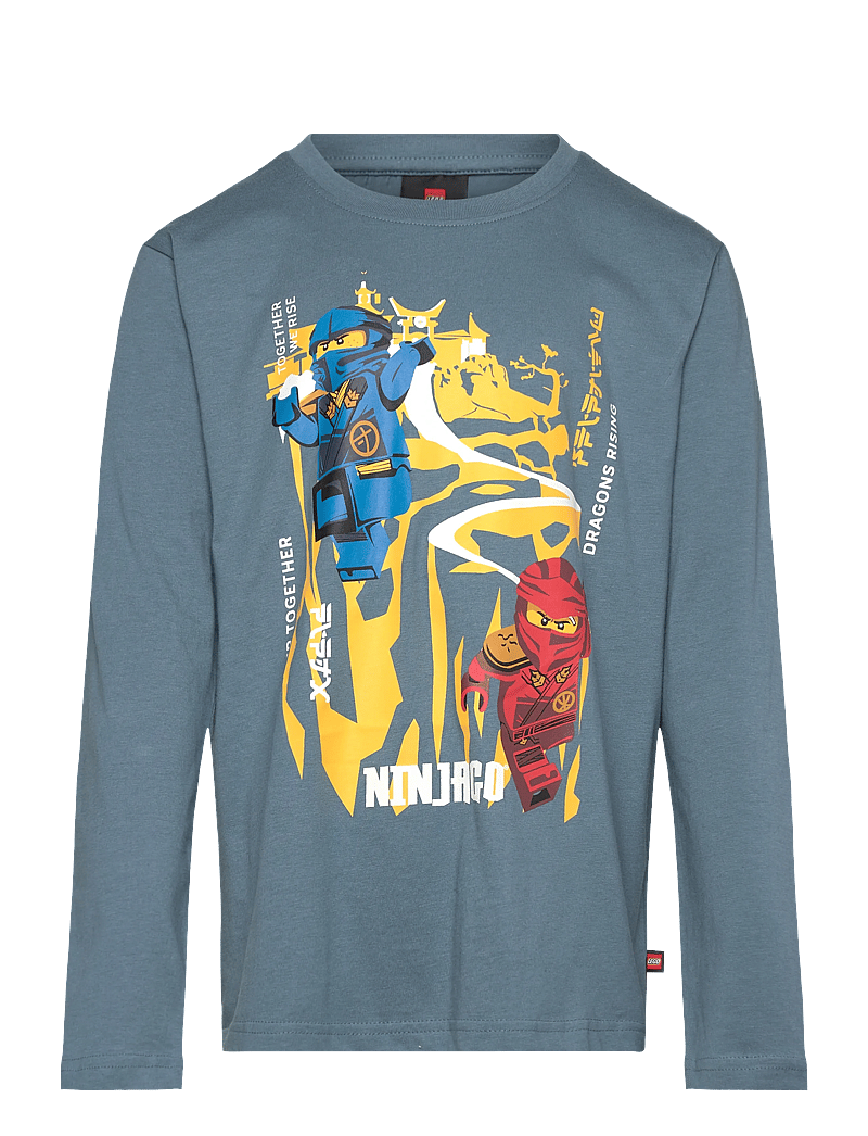 Lego Wear - LWTAFFY 705 - T-SHIRT L/S - pikkade varrukatega särgid - dusty blue - 0