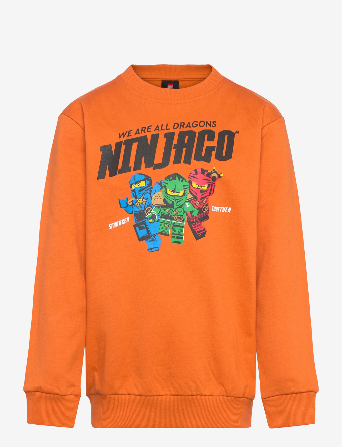 LEGO kidswear - LWSAKU 703 - SWEATSHIRT - orange - 0