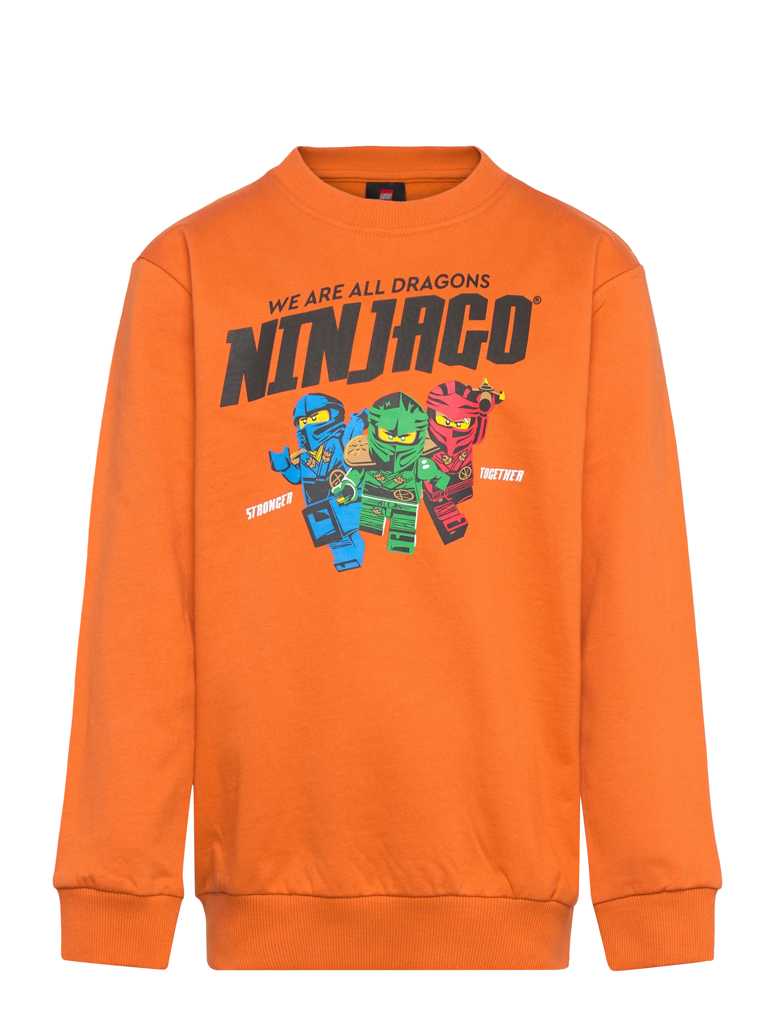 LEGO kidswear LWSAKU 703 - SWEATSHIRT - Kläder - ORANGE / orange