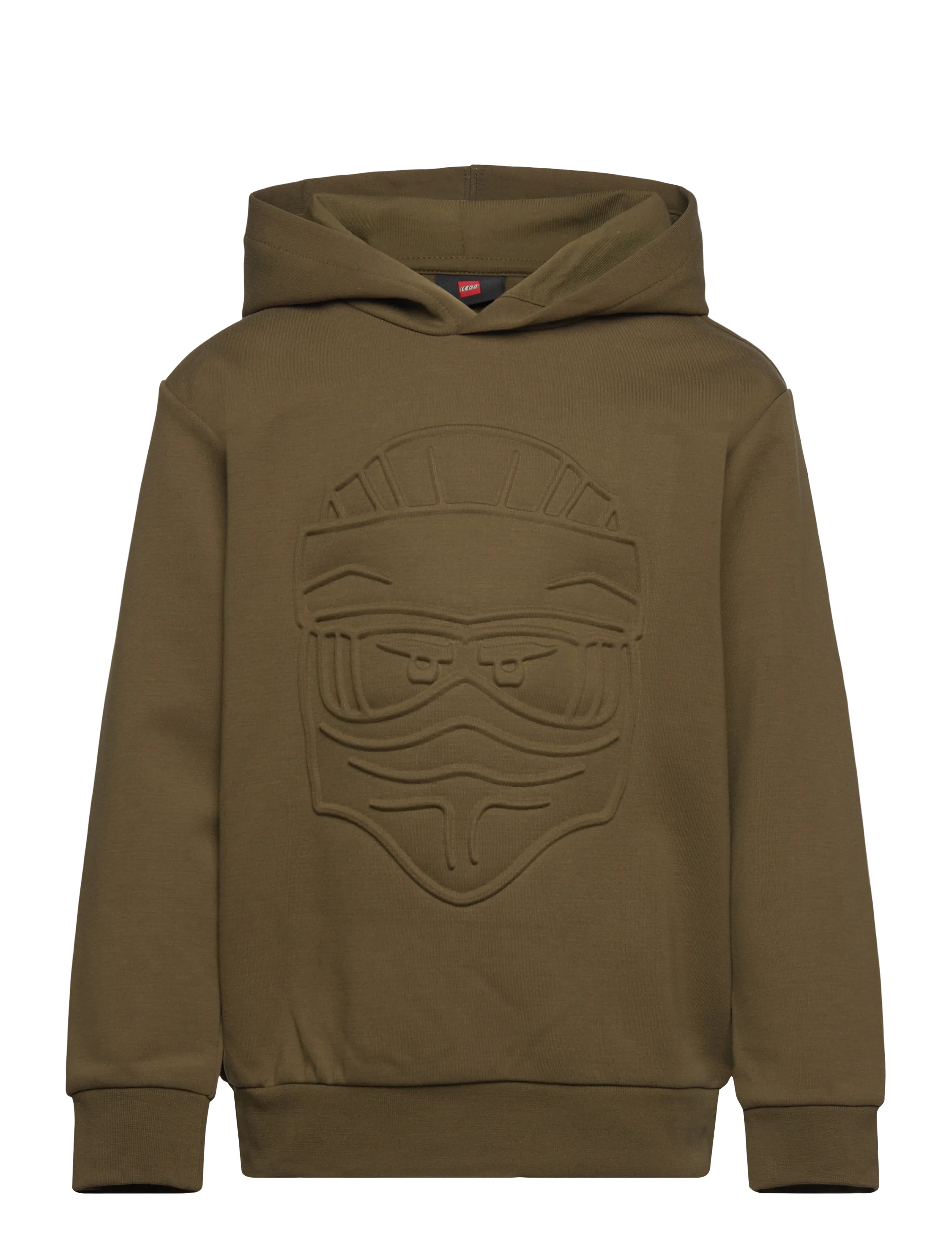 LEGO kidswear LWSAKU 702 -HOODED SWEATSHIRT. - Tøj - DARK OLIVE / khaki/green