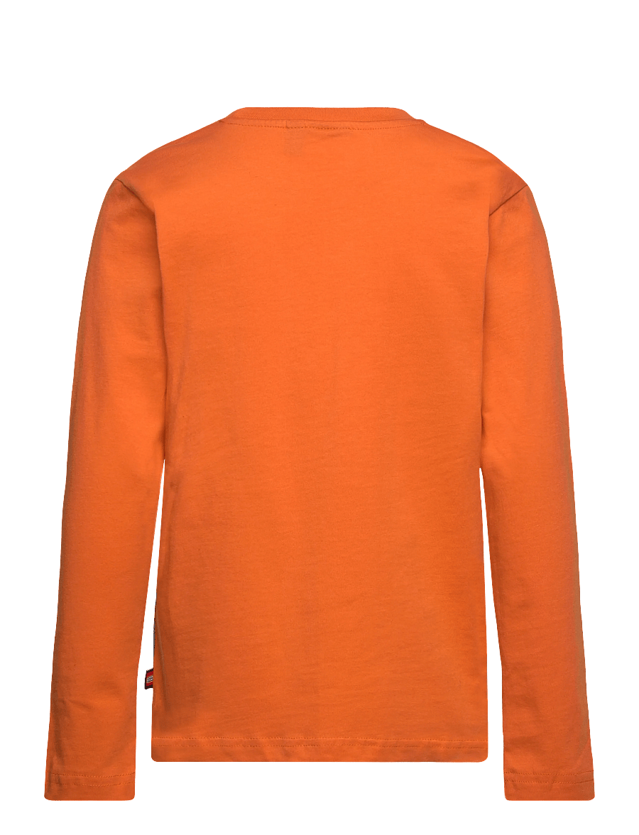 Lego Wear - LEGO® NINJAGO® T-Shirt L/S - LWTAFFY 702 - langärmlige hemden - orange - 1
