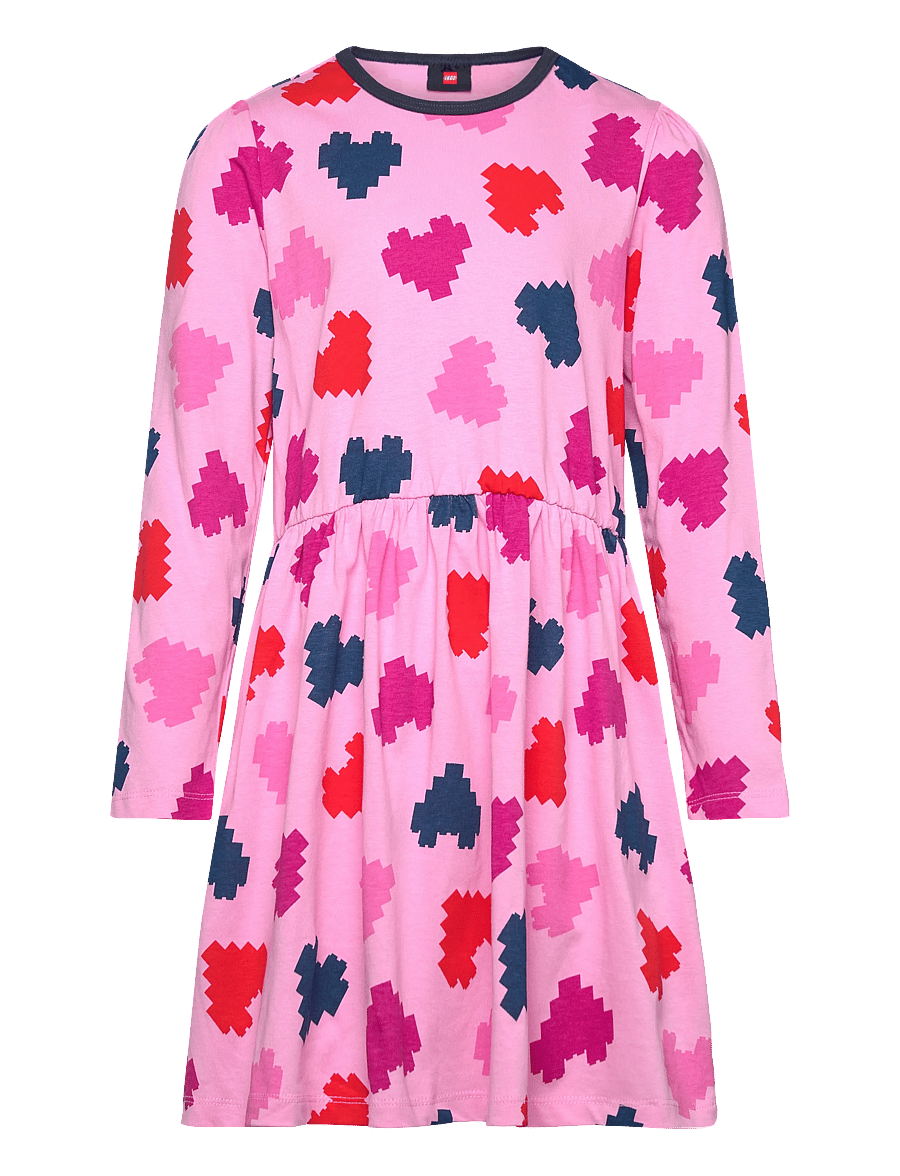 Lego Wear - LWDAY 700 - DRESS - casual jurken met lange mouwen - pink - 0