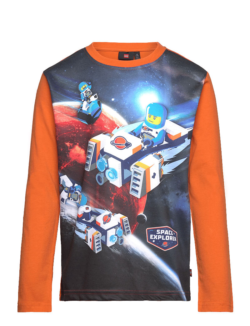 LEGO kidswear - LWTAFFY 709 - T-SHIRT L/S - långärmade skjortor - orange - 0