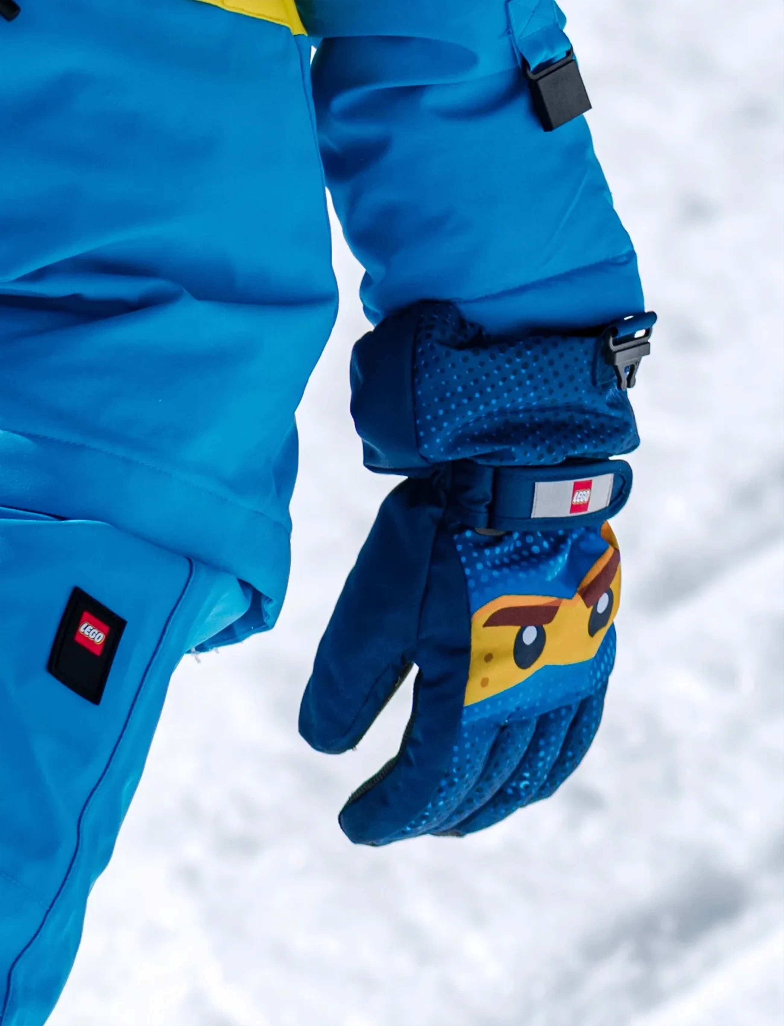 Lego Wear - LWAGAN 807 - GLOVES W/MEM. - regnvantar - dark blue - 0