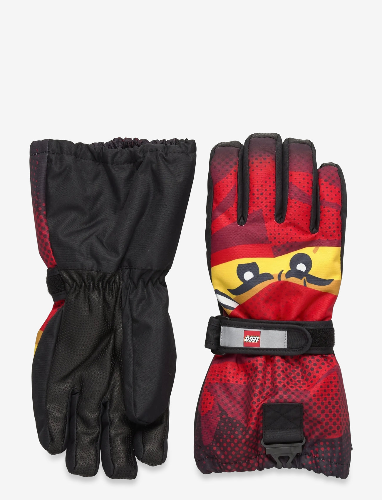 LEGO kidswear - LWAGAN 807 - GLOVES W/MEM. - regen-handschuhe - red - 0