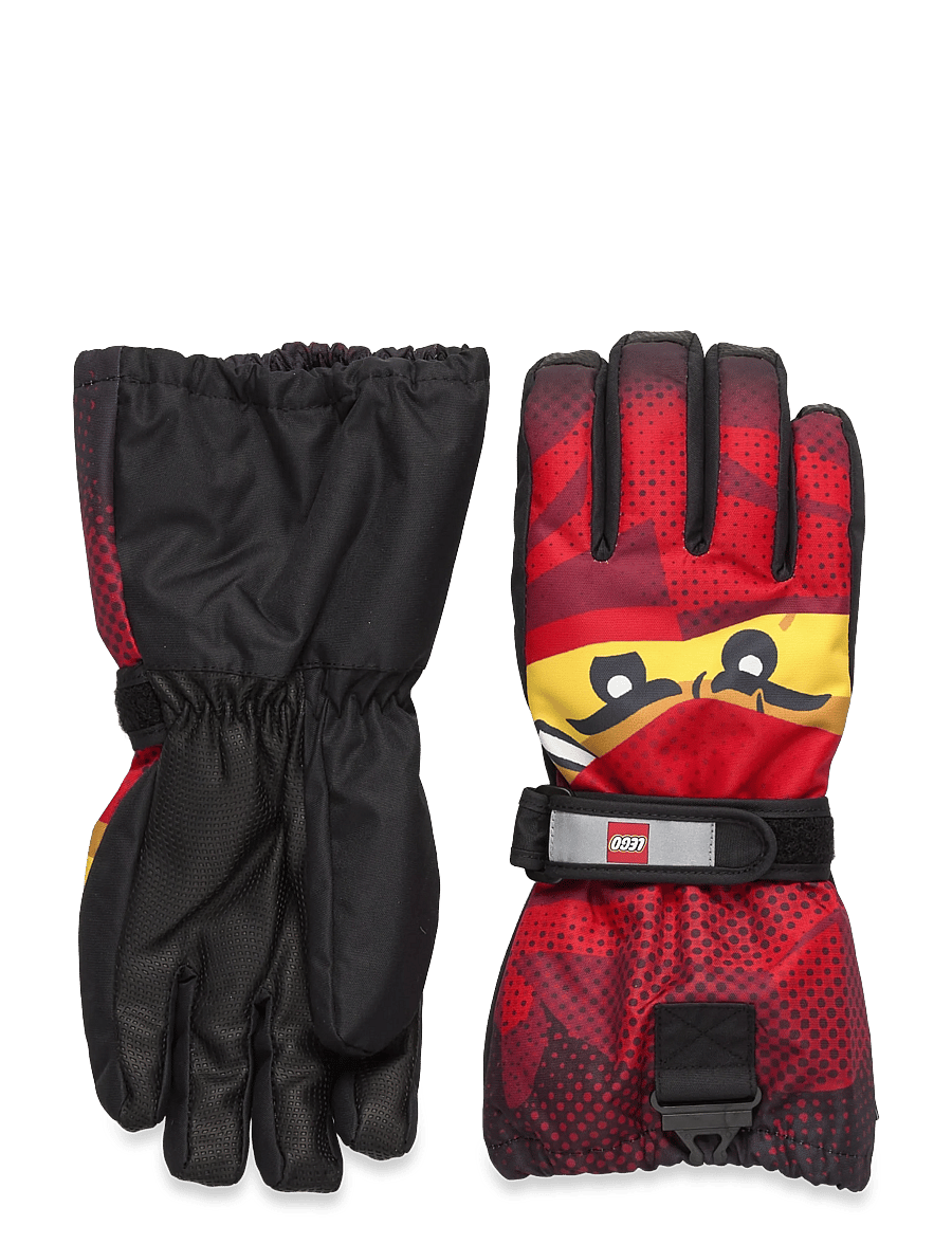 Lego Wear - LWAGAN 807 - GLOVES W/MEM. - regen-handschuhe - red - 0