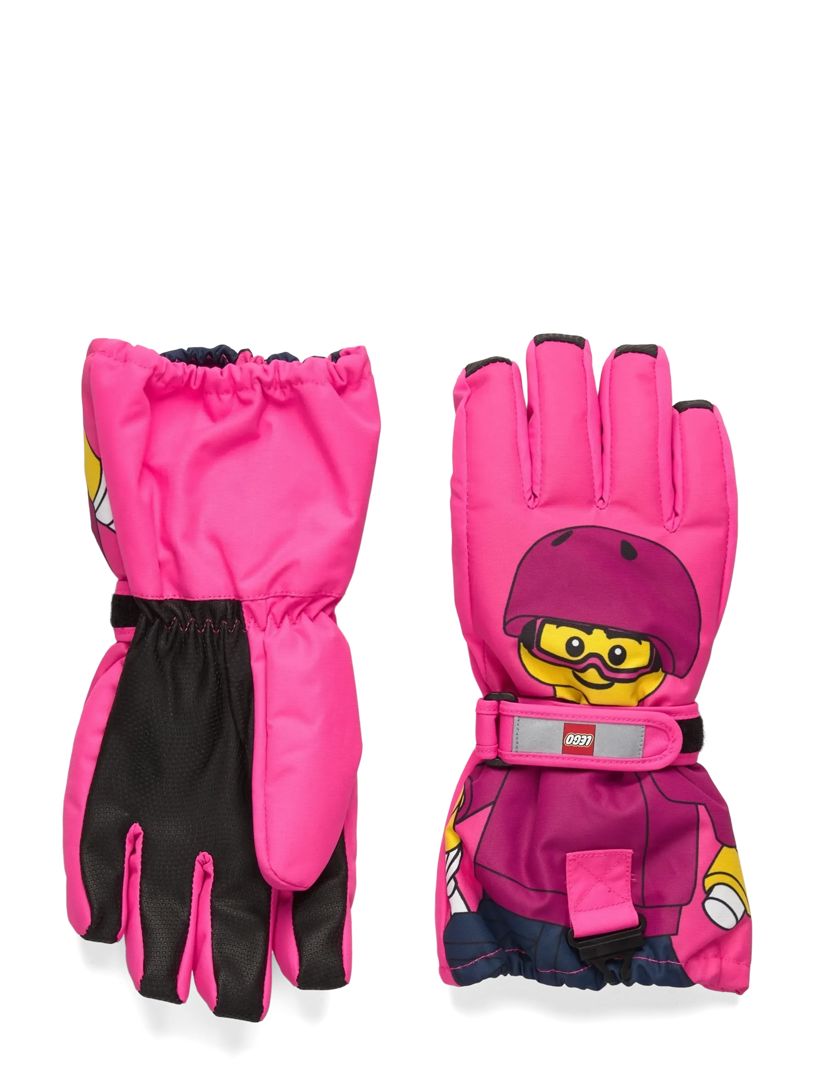 Lego Wear Lwagan 811 Gloves W/Mem., 146-1, & Mittens, Rosa - Gloves, Kinder