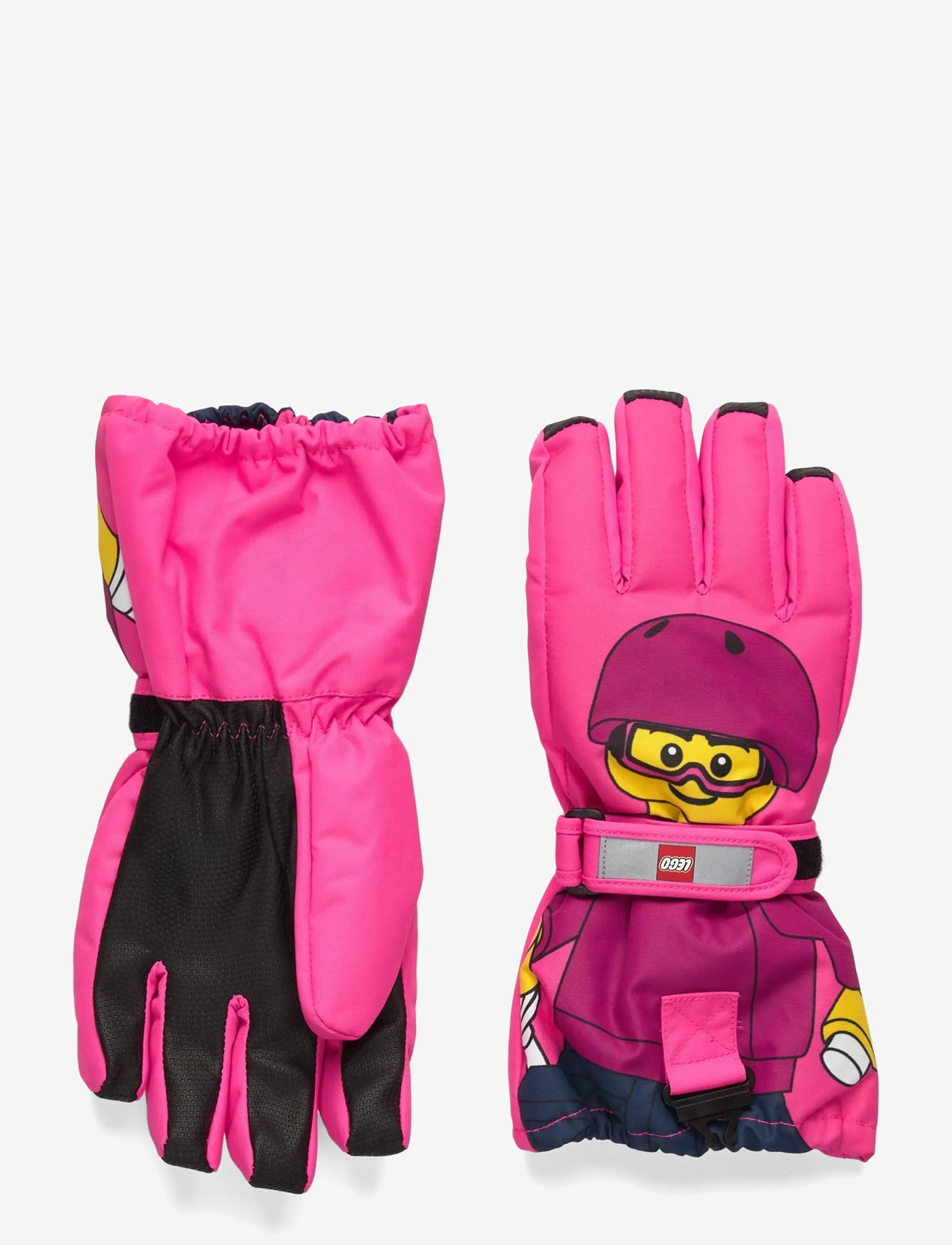 Lego Wear - LWAGAN 811 - GLOVES W/MEM. - regen-handschuhe - pink - 0
