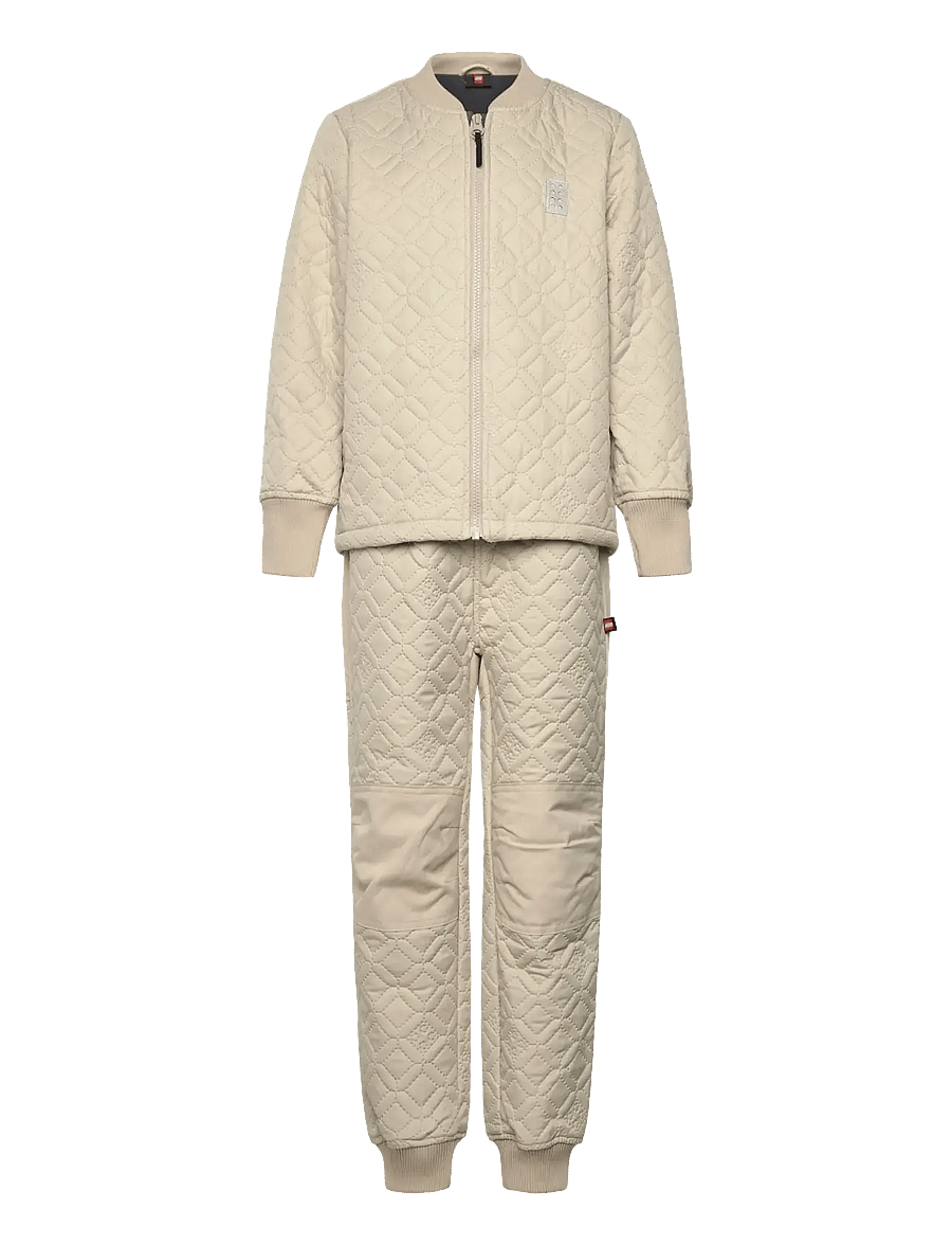 Lego Wear - LWSAKU 612 - THERMO SET. - odzież wierzchnia - beige - 0