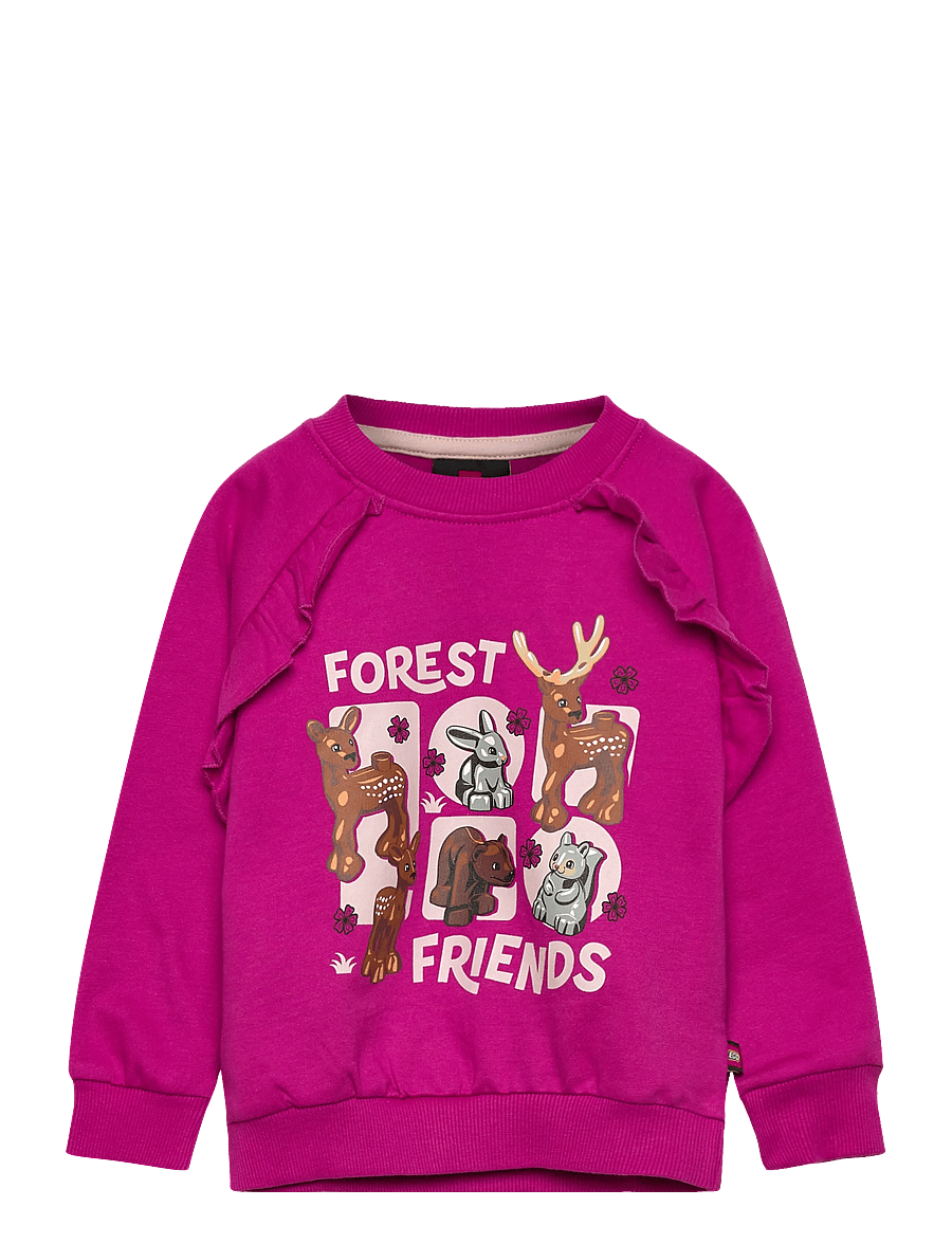 Lego Wear - LWSANYU 701 - SWEATSHIRT - sweatshirts - fuchsia - 0
