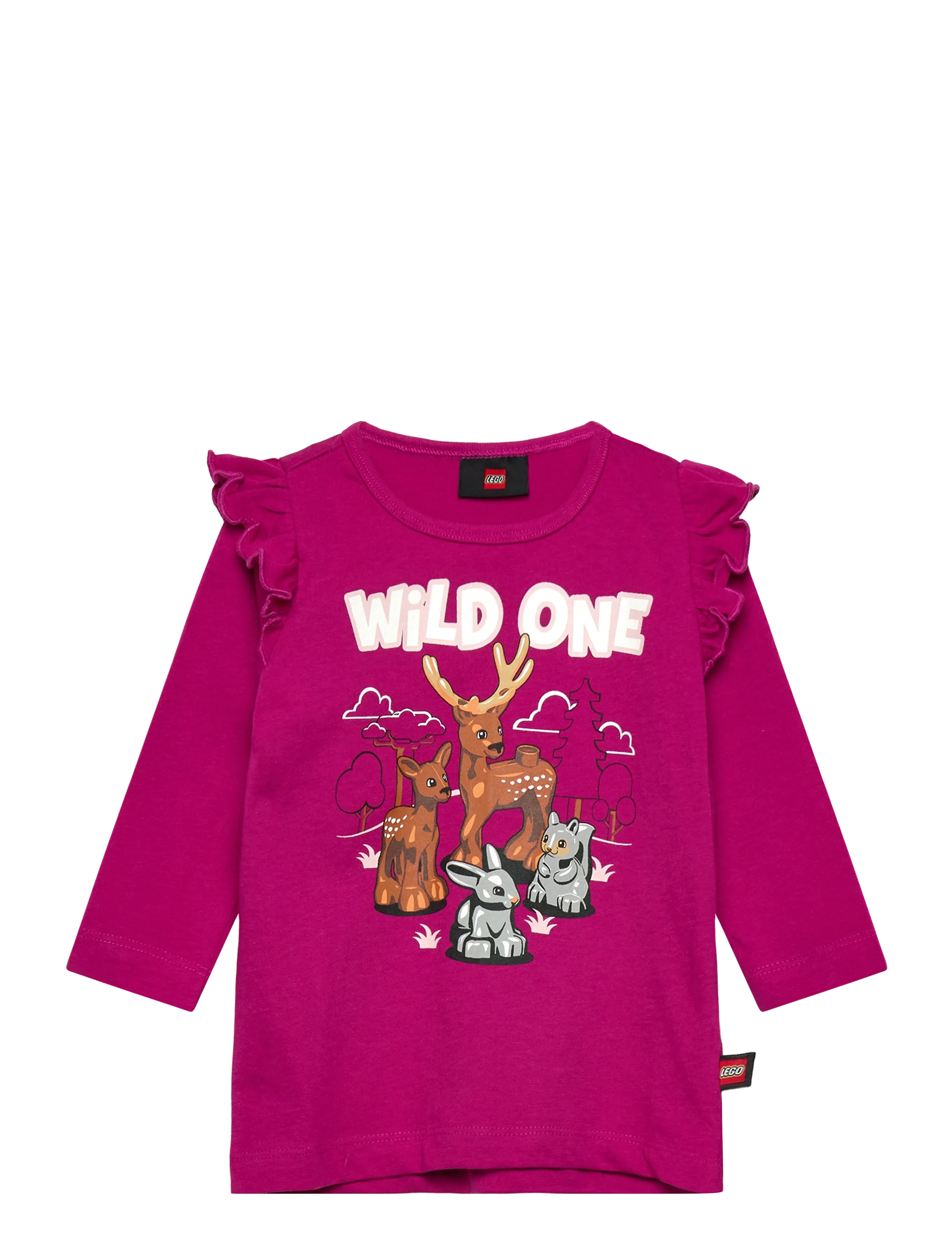 Lego Wear Lwtracy 700 - T-Shirt L/S, 98, Pink, Skjorter > Langærmede Shirts, Børn
