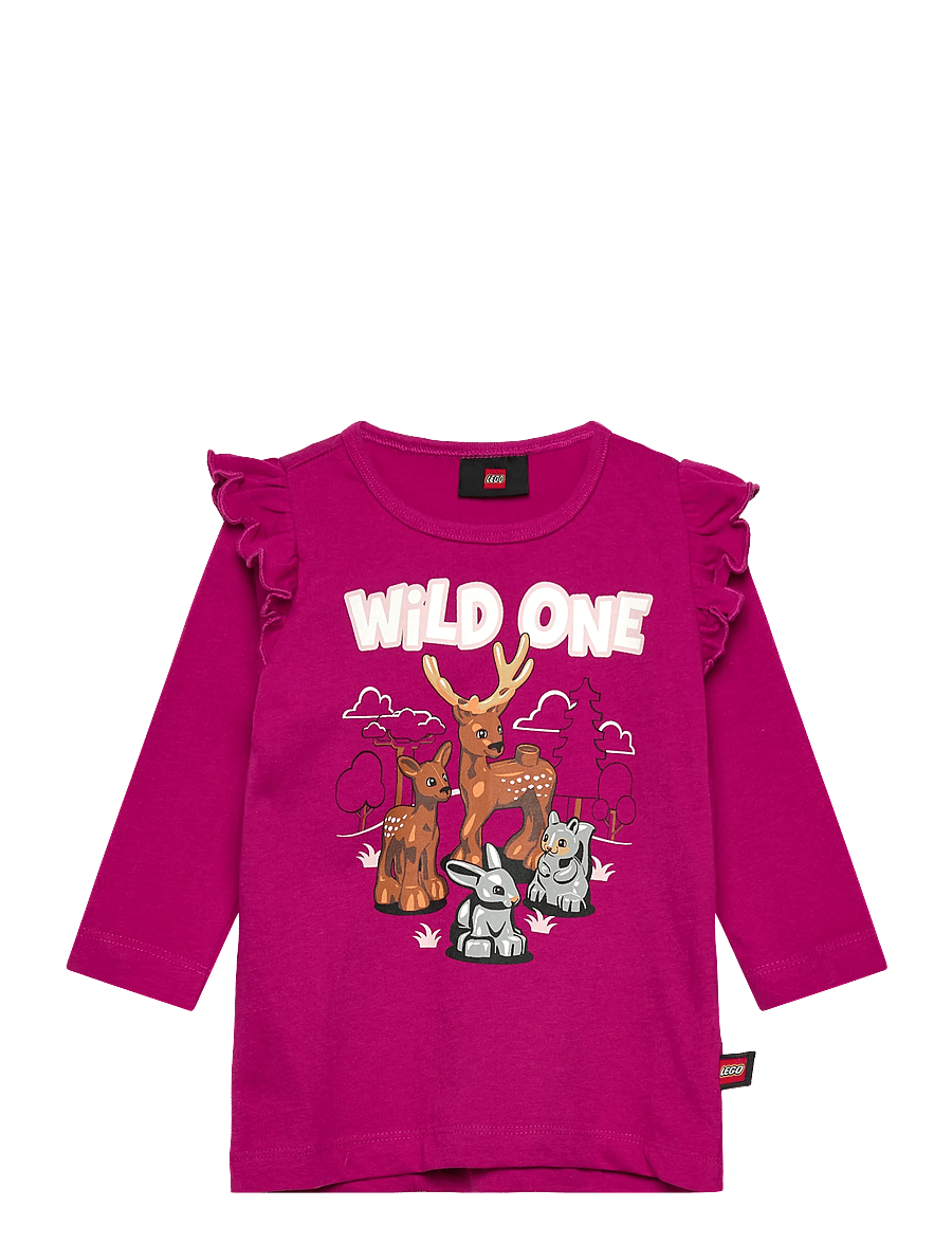 Lego Wear - LWTRACY 700 - T-SHIRT L/S - langärmlige hemden - fuchsia - 0
