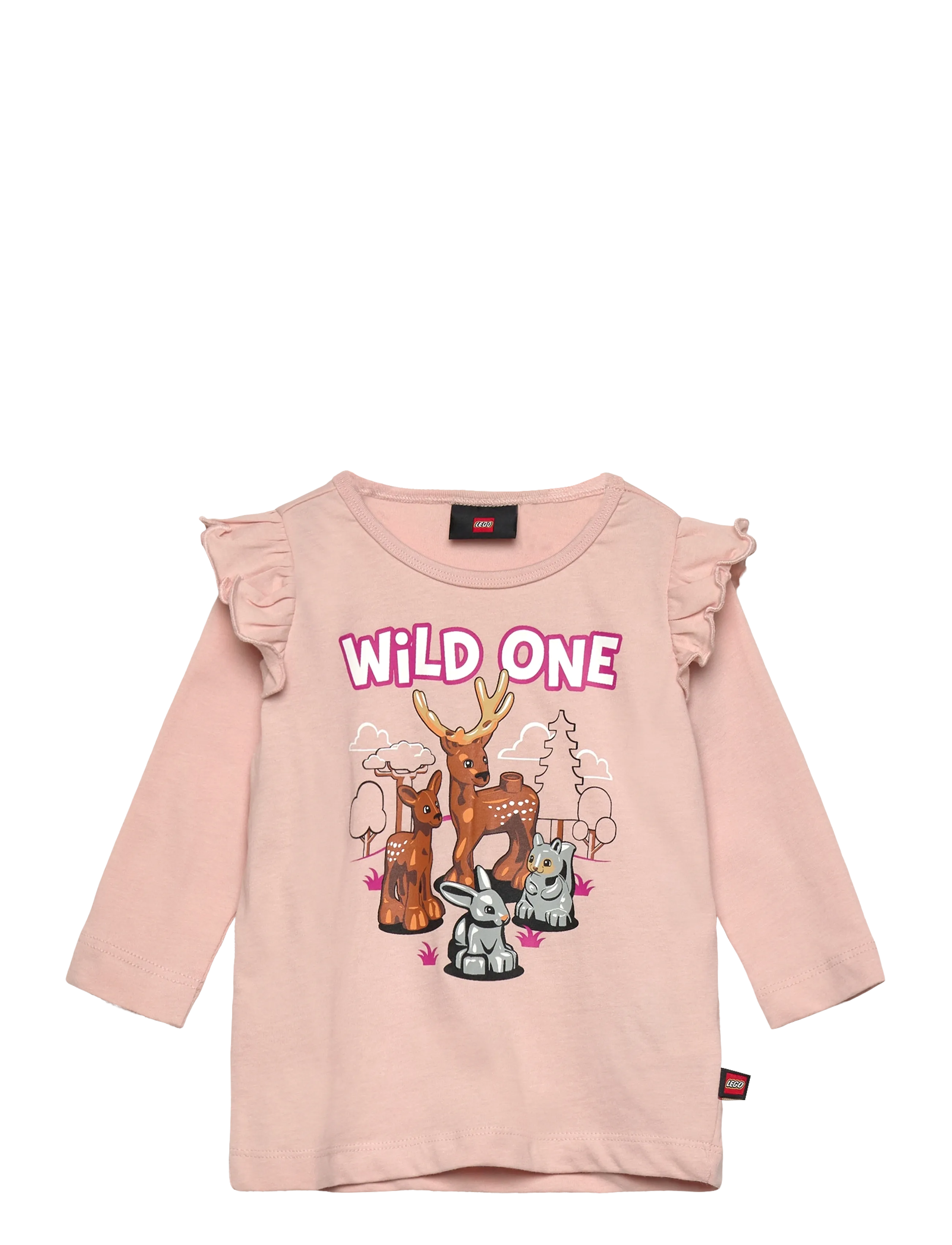 Lego Wear Lwtracy 700 - T-Shirt L/S, 104, Pink, Skjorter > Langærmede Shirts, Børn
