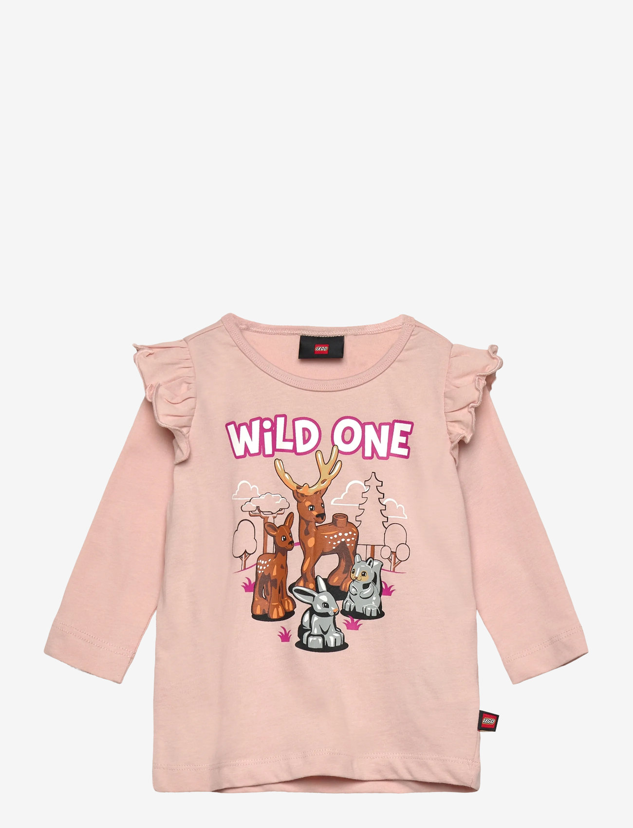LEGO kidswear - LWTRACY 700 - T-SHIRT L/S - langærmede skjorter - light pink - 0