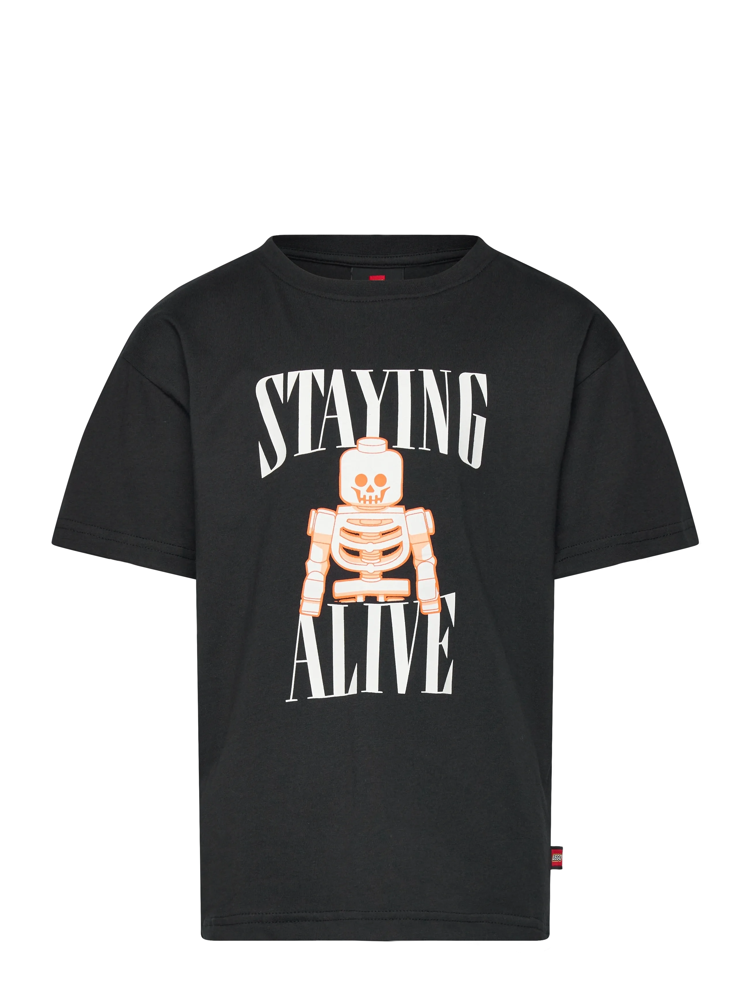 LEGO kidswear LWTAFFY 711 - T-SHIRT S/S - Skjorter - BLACK / black